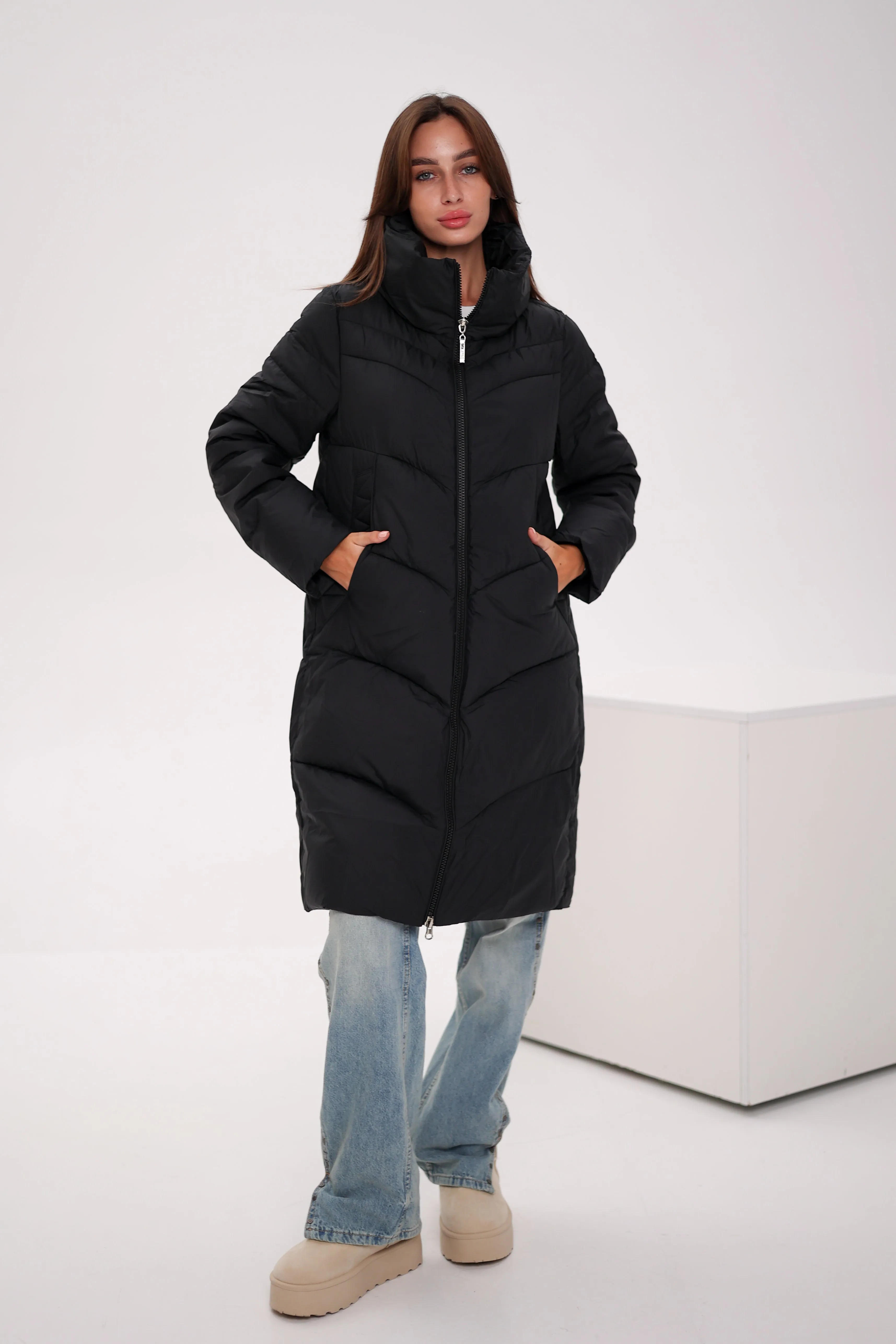 Euro Winter Quilted Coat