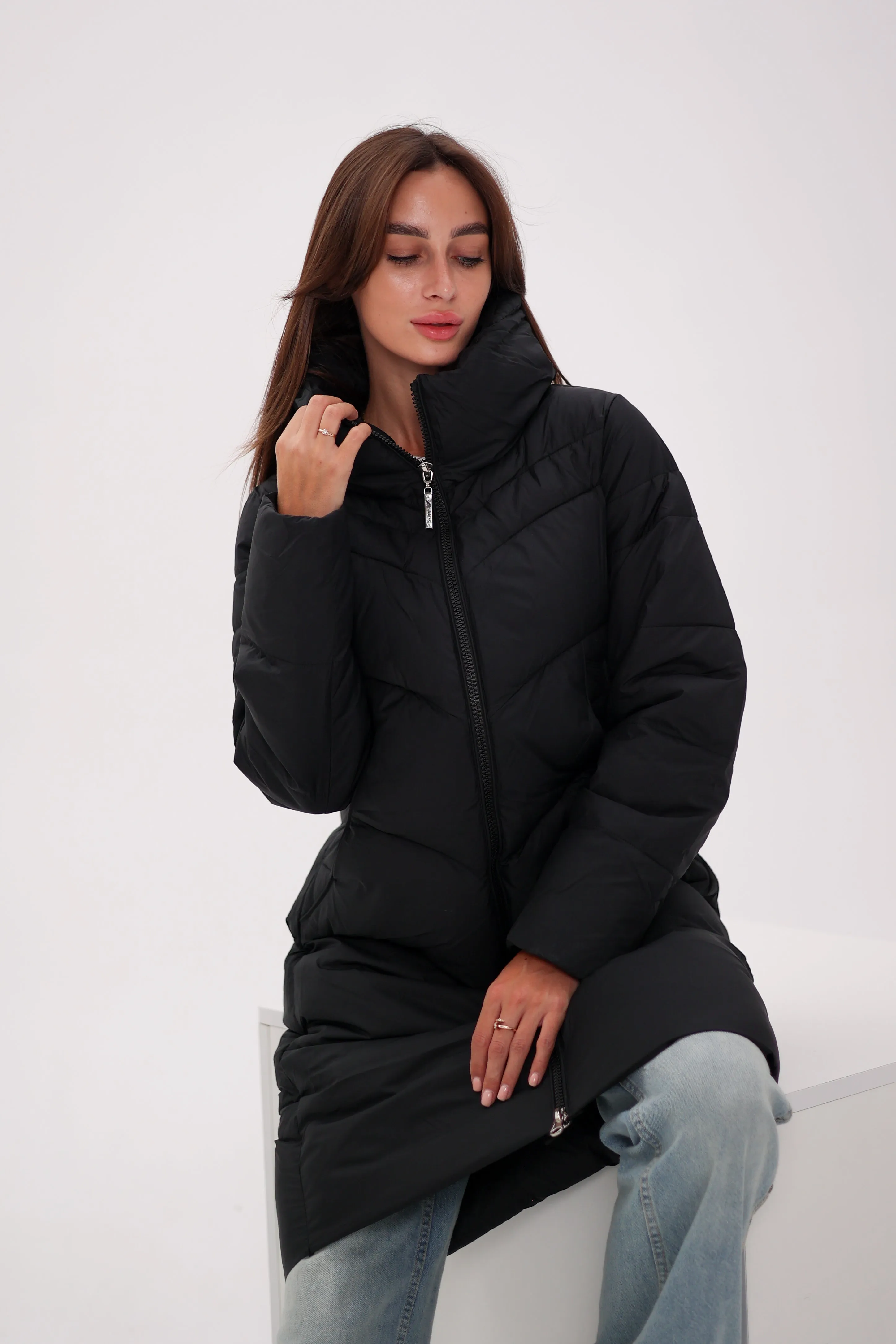 Euro Winter Quilted Coat