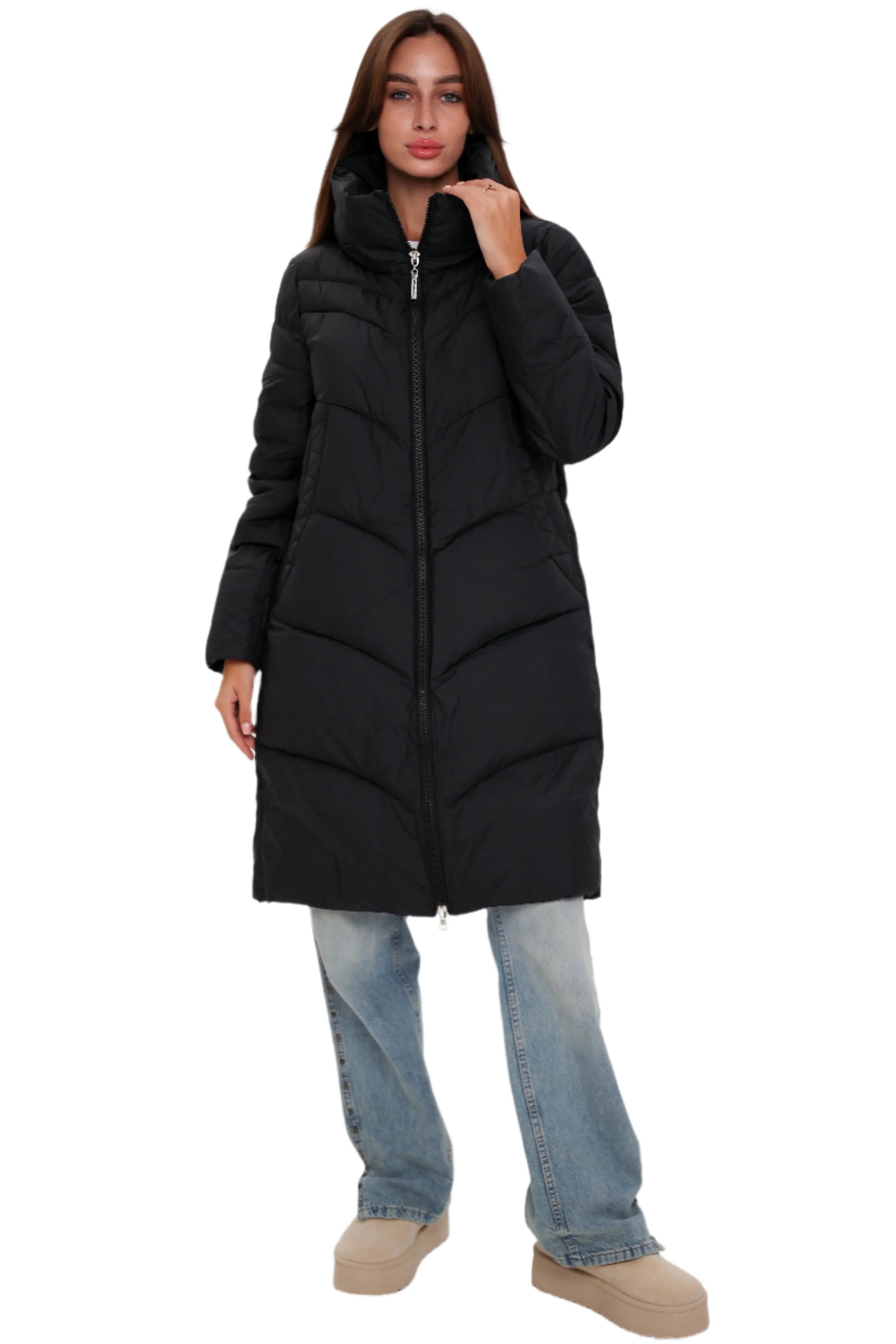 Euro Winter Quilted Coat