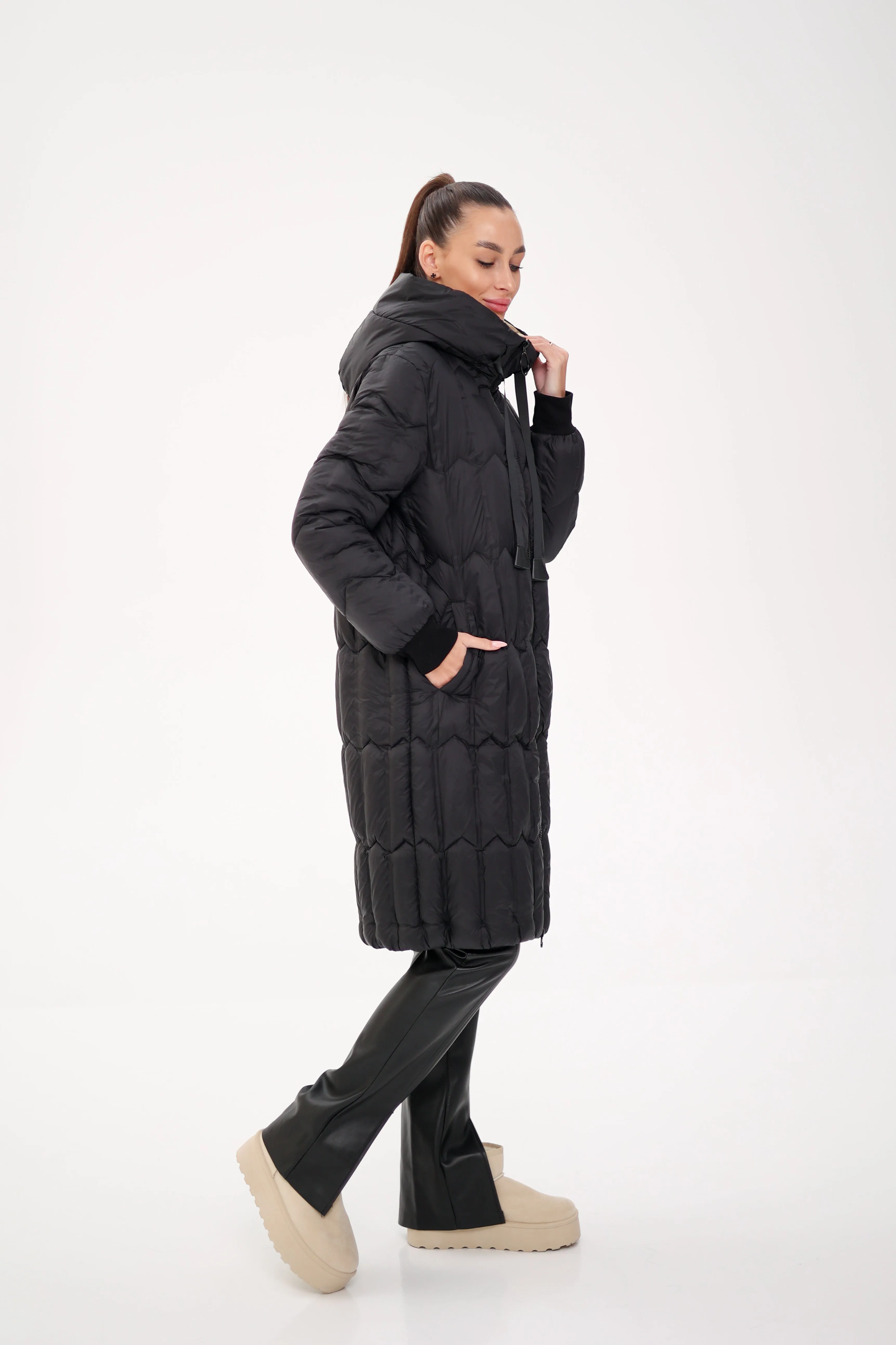 EuroWinter Light Eco Down Quilted Coat