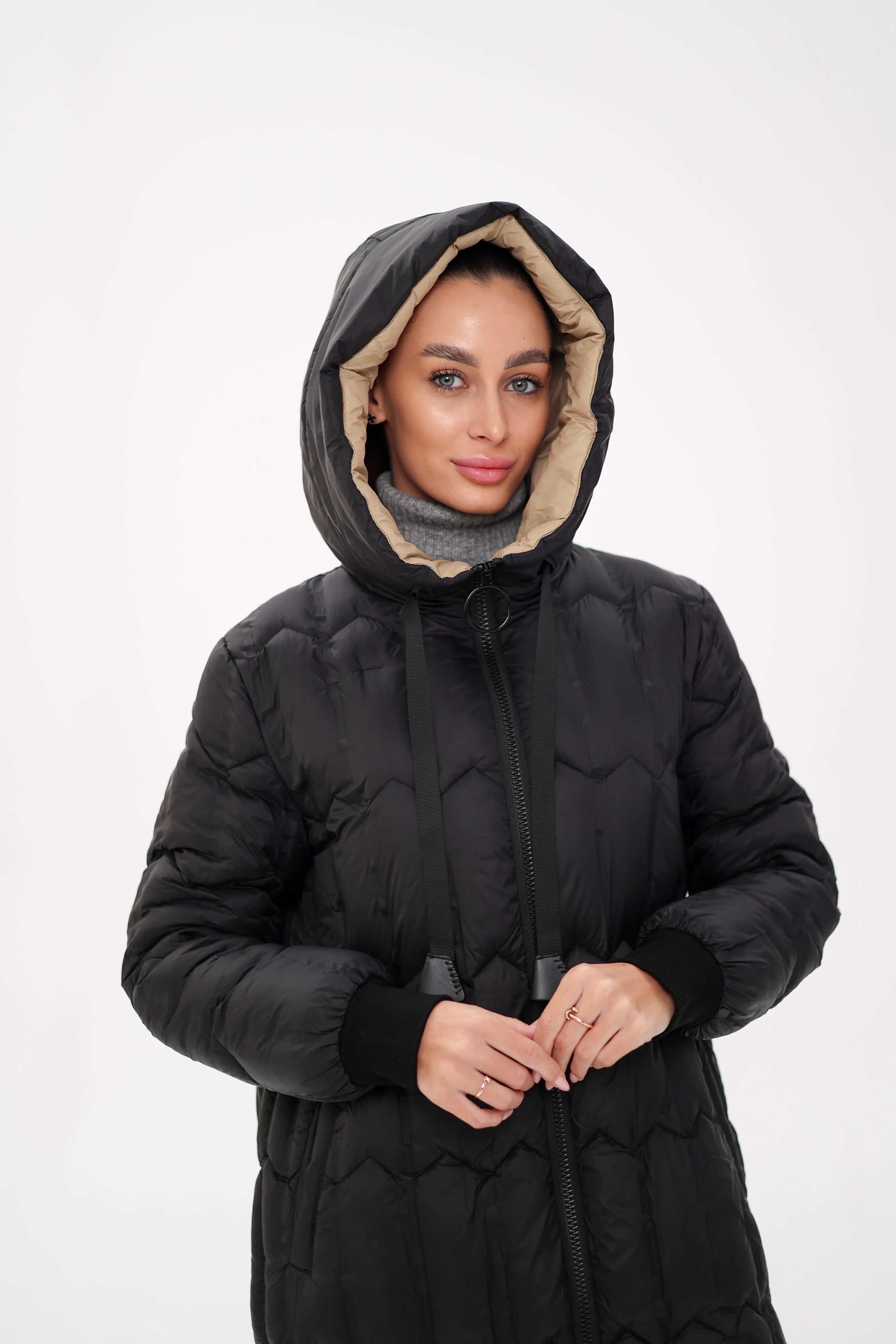 EuroWinter Light Eco Down Quilted Coat