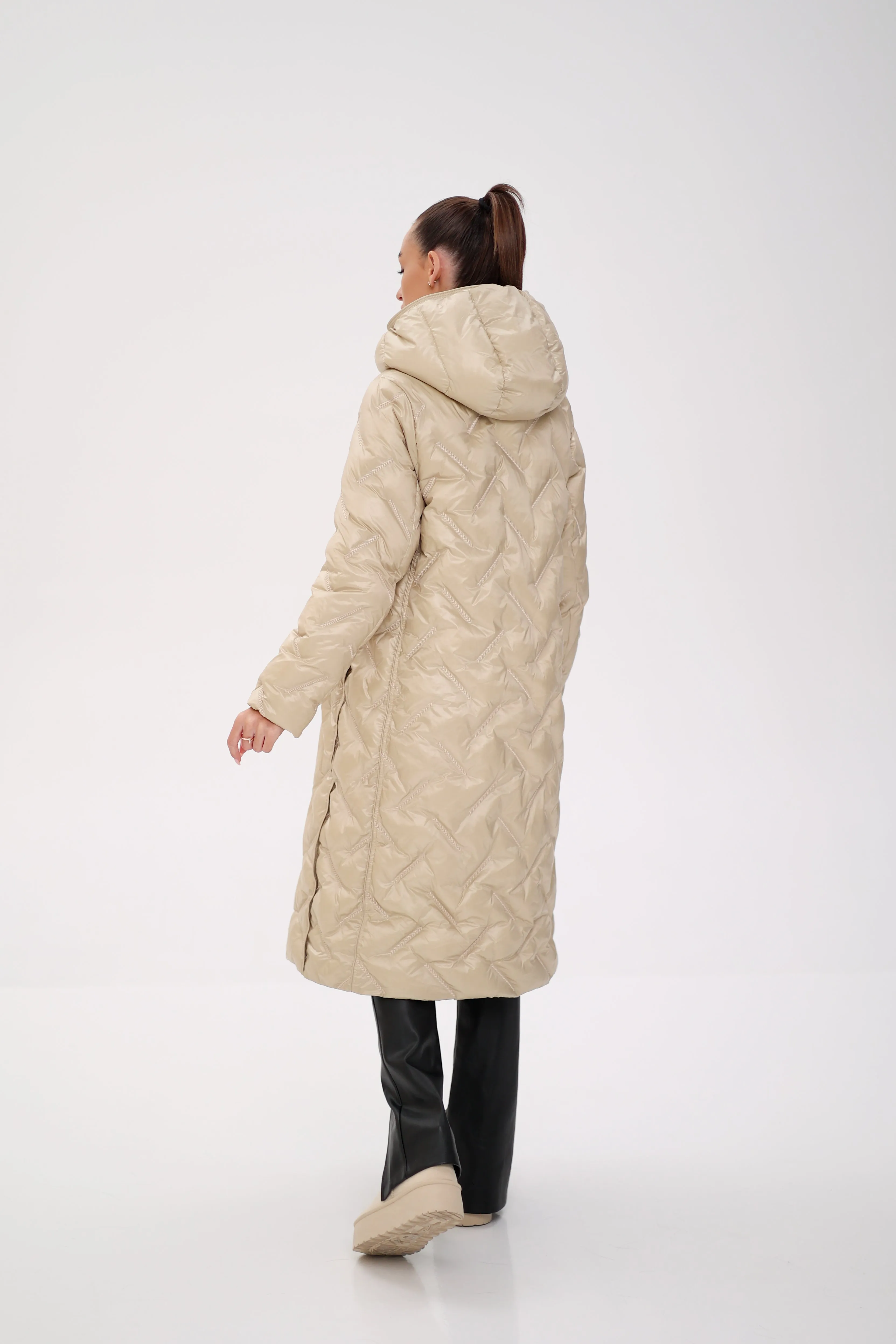 EuroWinter Light Eco Down Quilted Coat