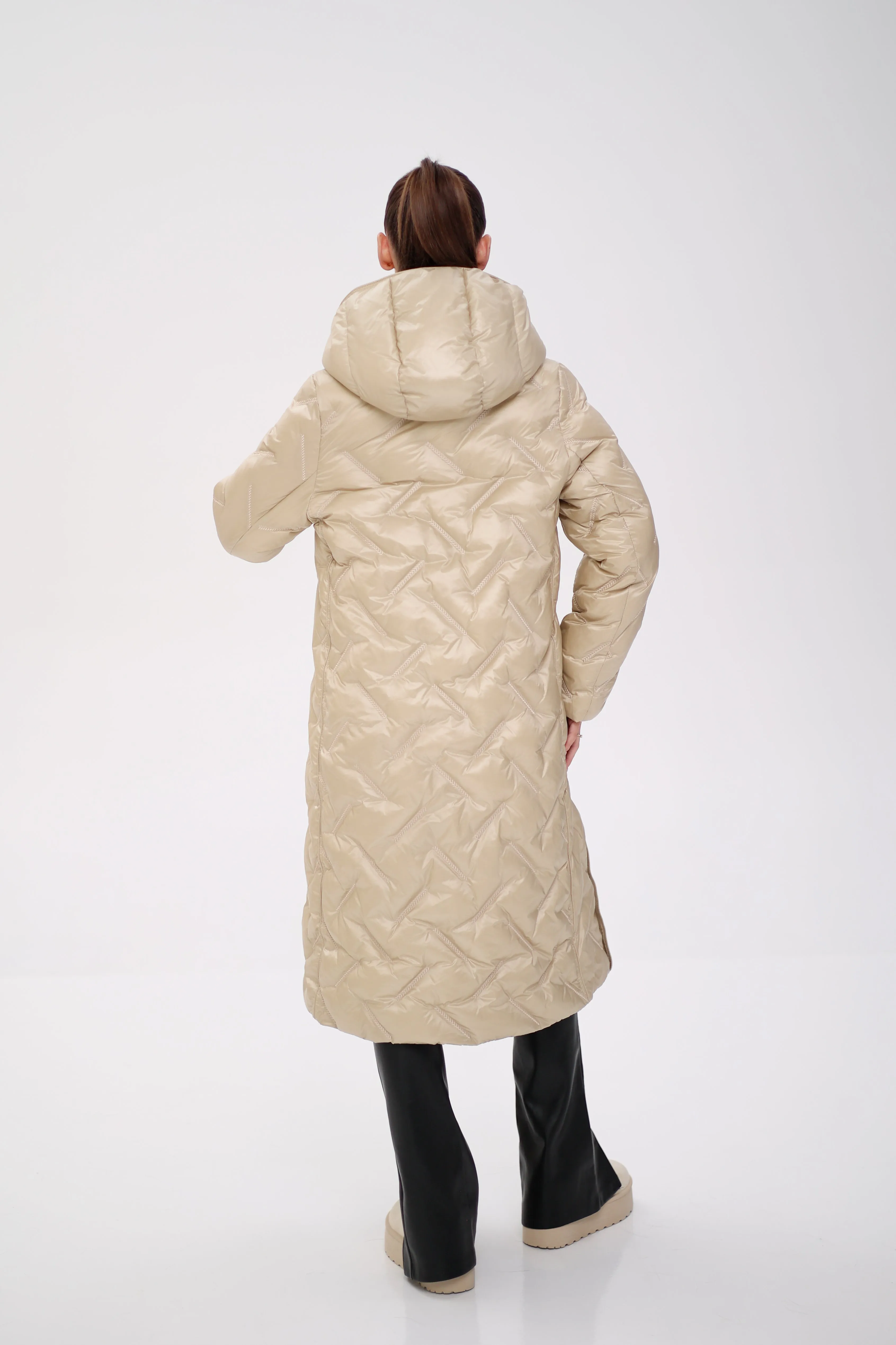 EuroWinter Light Eco Down Quilted Coat