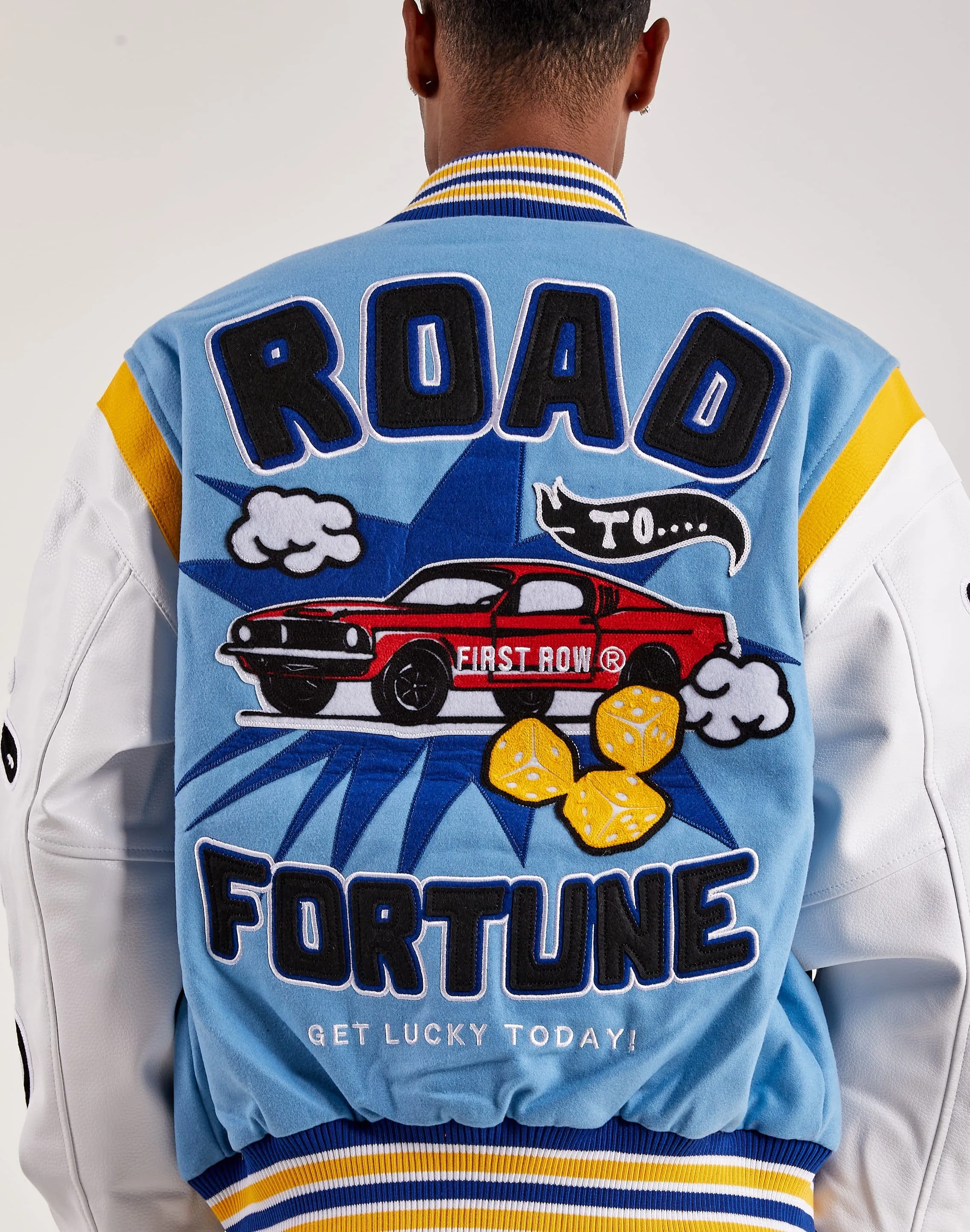 First Row Road Fortune Varsity Jacket