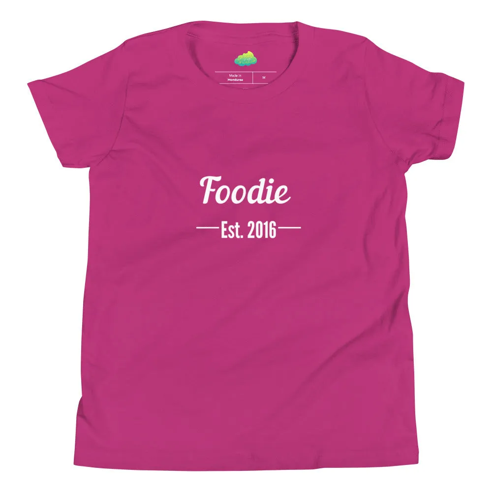 Foodie Est. 2016 Youth Short-Sleeve T-Shirt