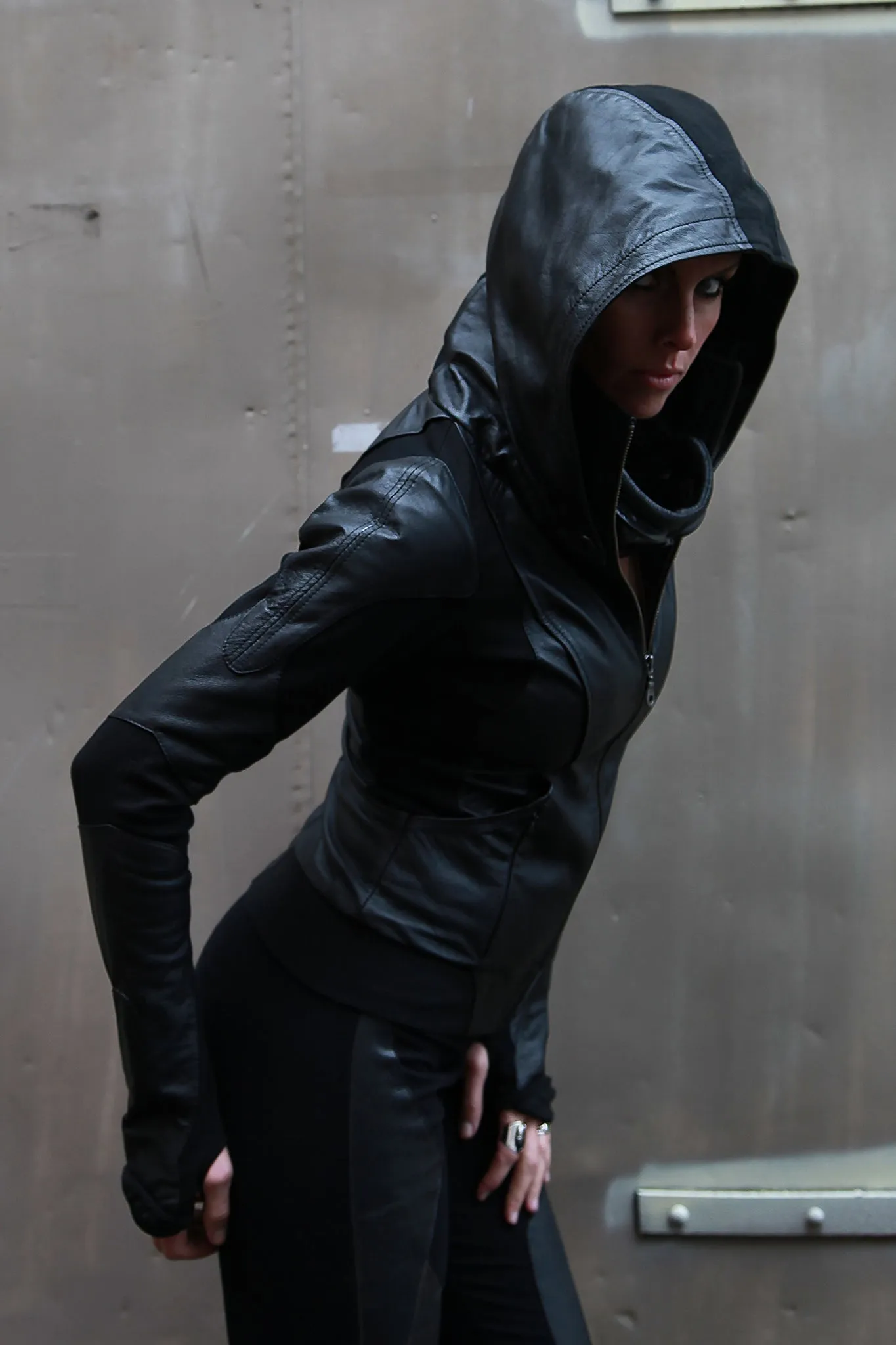 Freq G Jacket - Leather