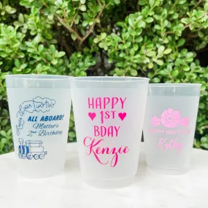 Fun Kid's Birthday Party Shatterproof Cups