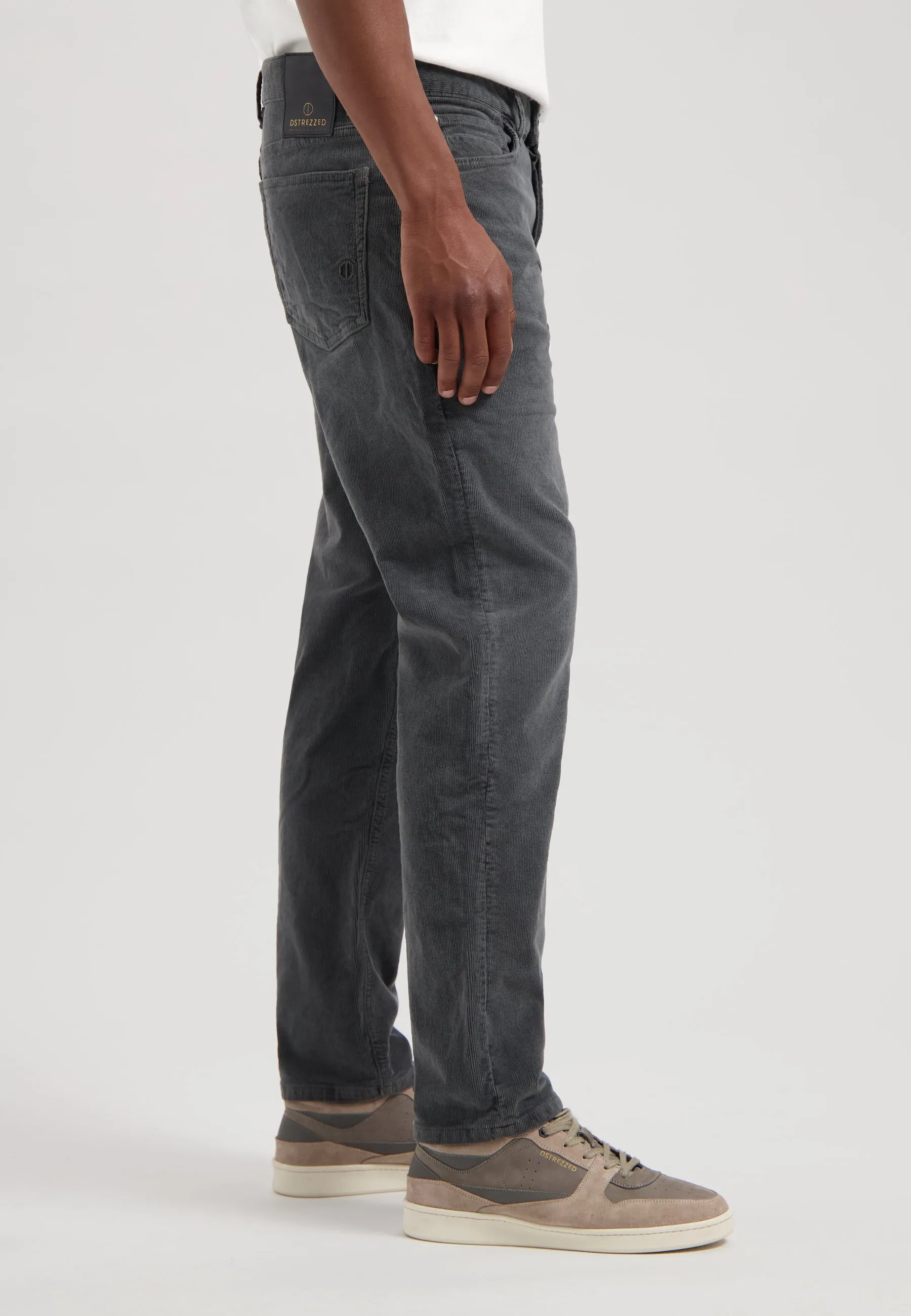 Gent D Loose Tapered Fit Faded Ribcord