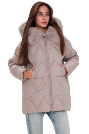 Genuine Polar Fox Thinsulate™ Insulation Coat