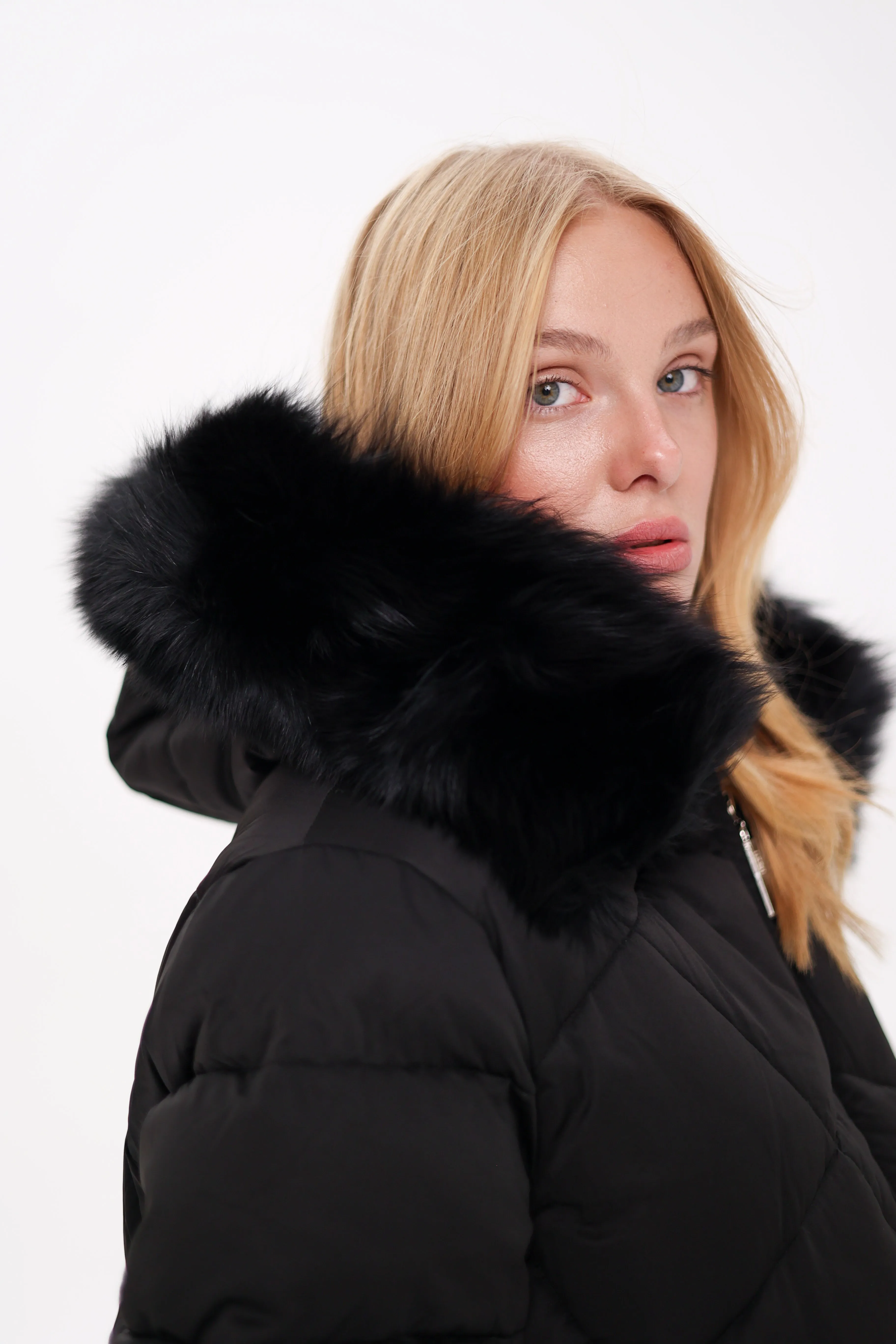 Genuine Polar Fox Thinsulate™ Insulation Coat