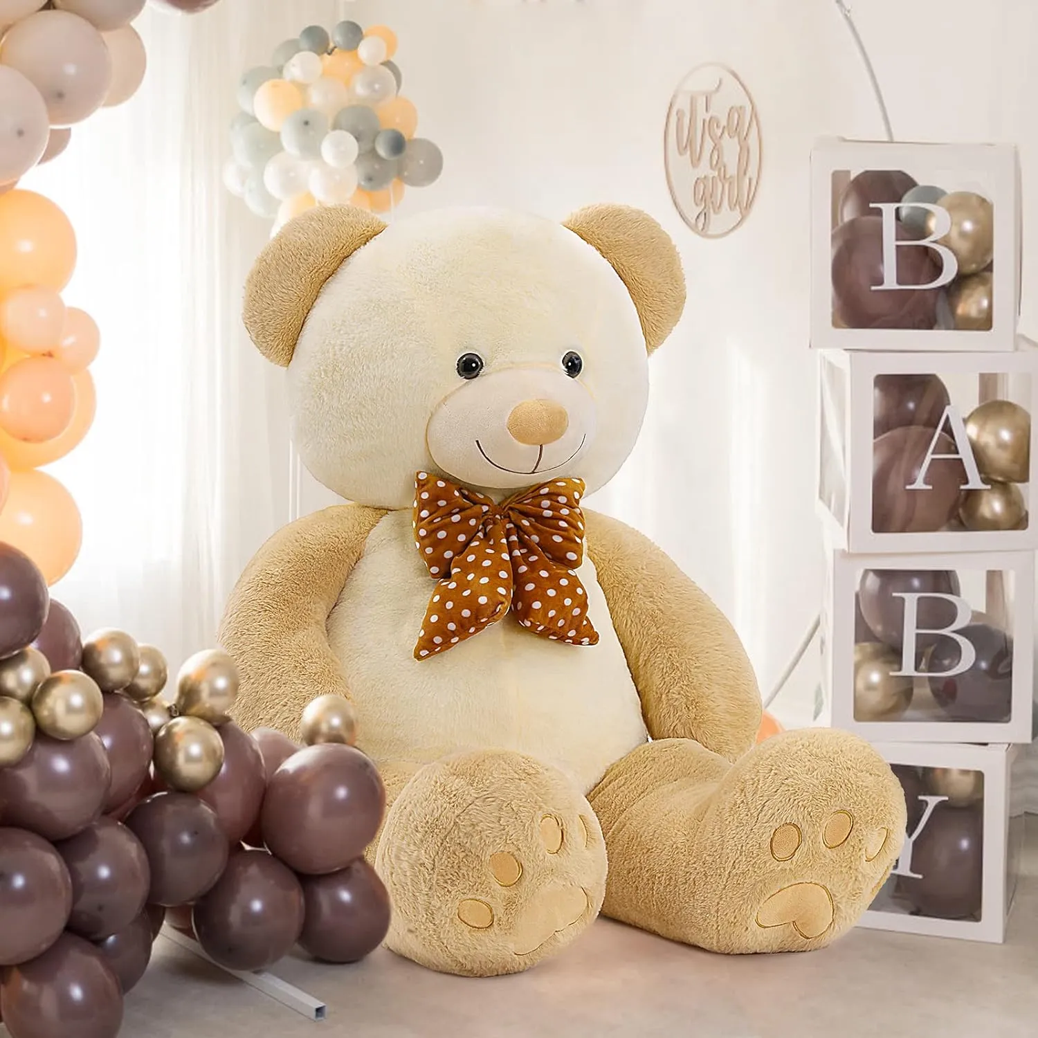 Giant Splicing Teddy Bear Plush Toy, 47 Inches