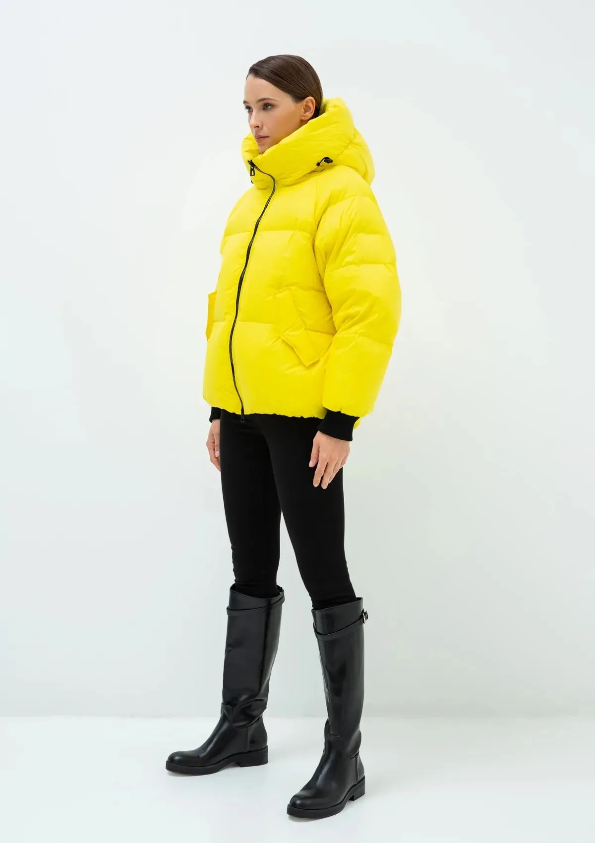 Gisela Premium Hooded Down Puffer Jacket