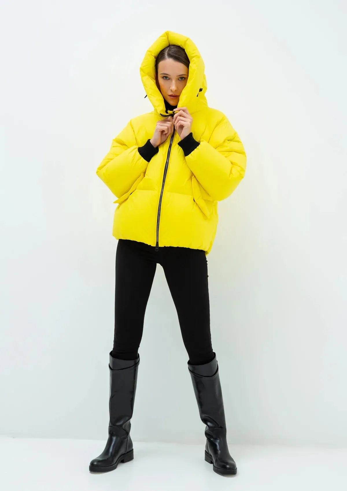 Gisela Premium Hooded Down Puffer Jacket