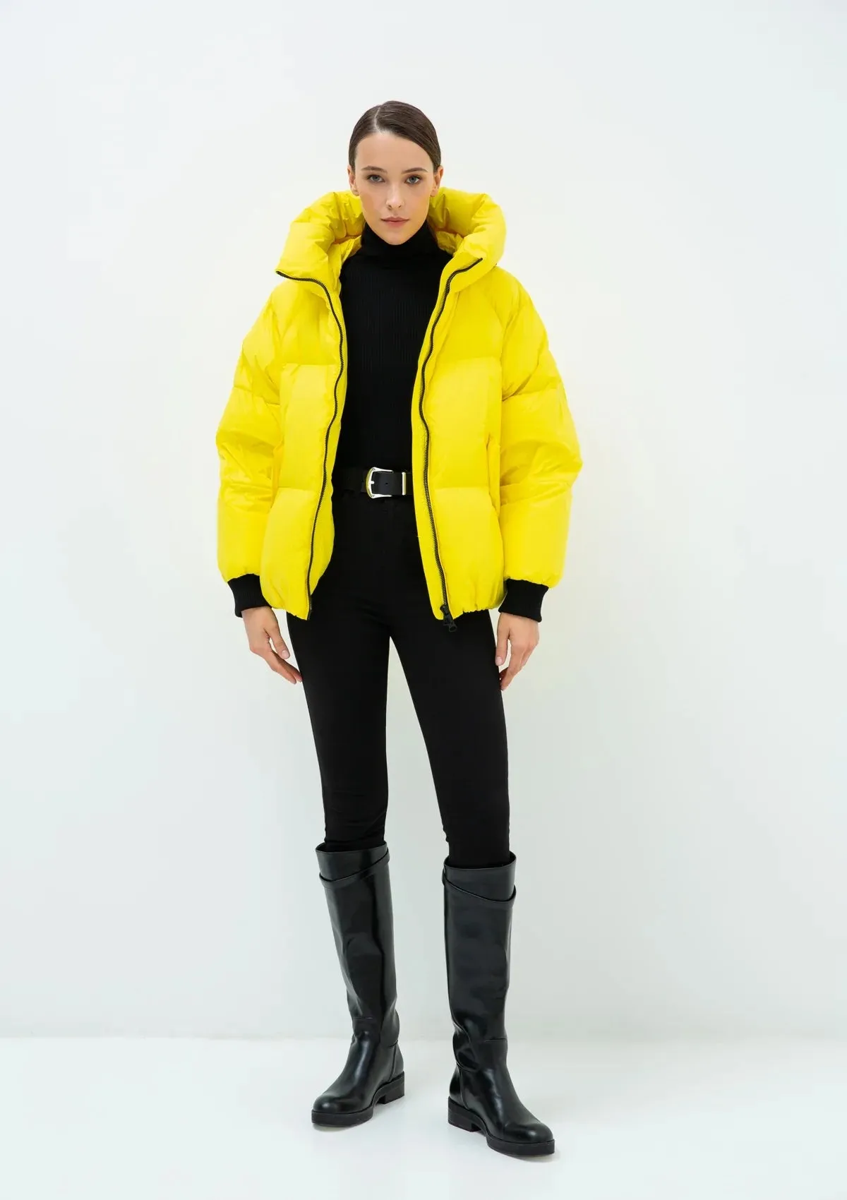 Gisela Premium Hooded Down Puffer Jacket