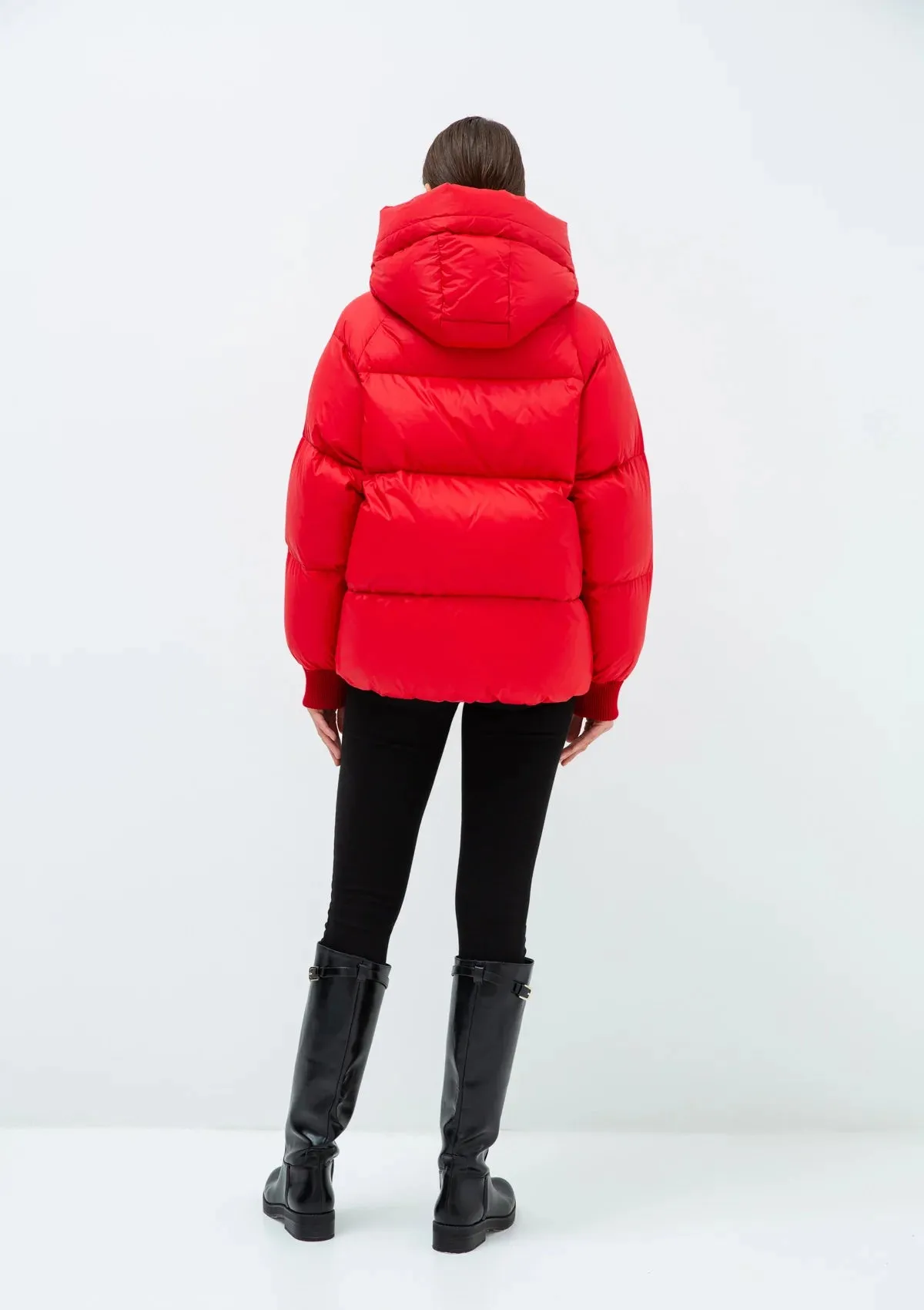 Gisela Premium Hooded Down Puffer Jacket