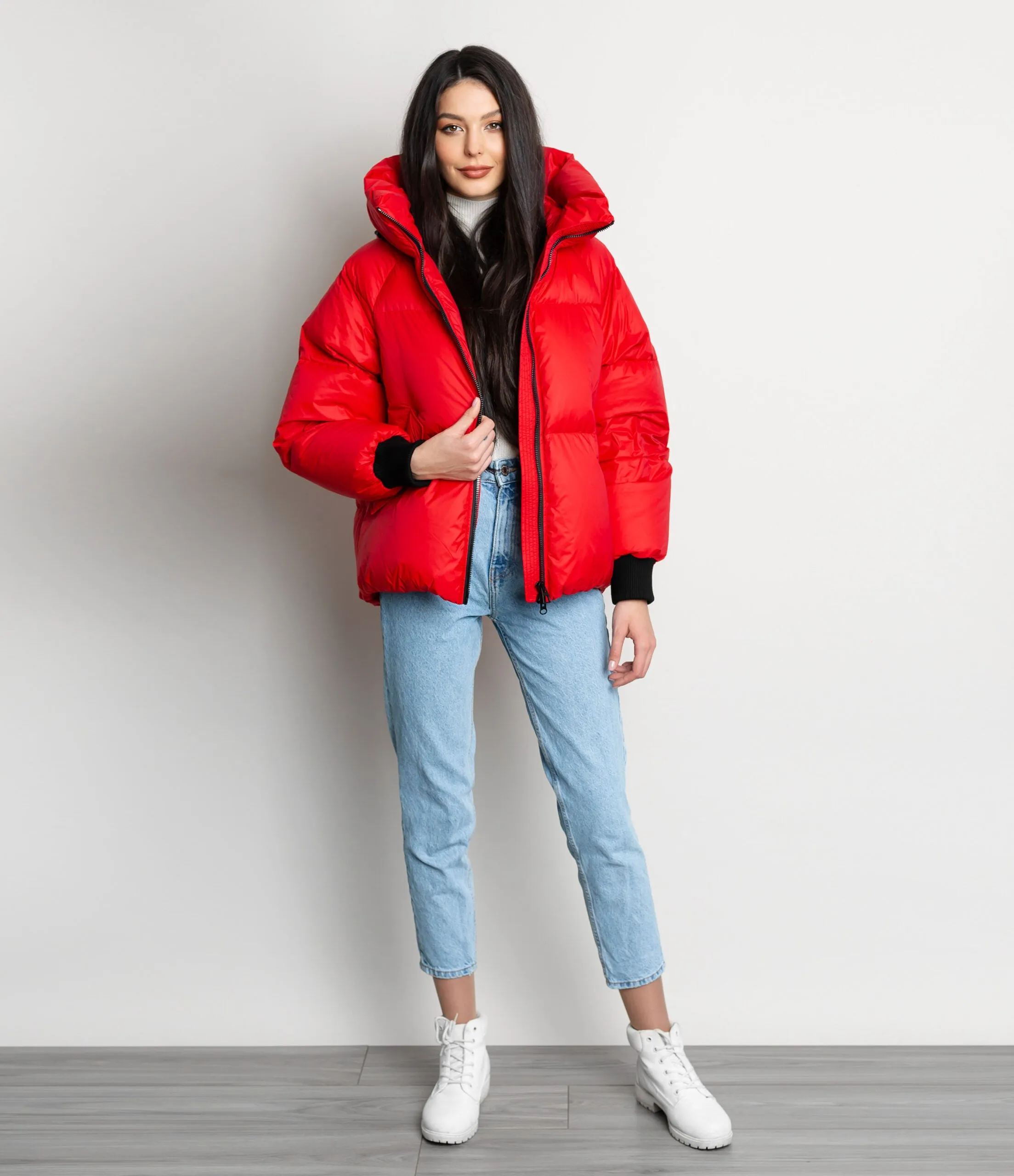 Gisela Premium Hooded Down Puffer Jacket