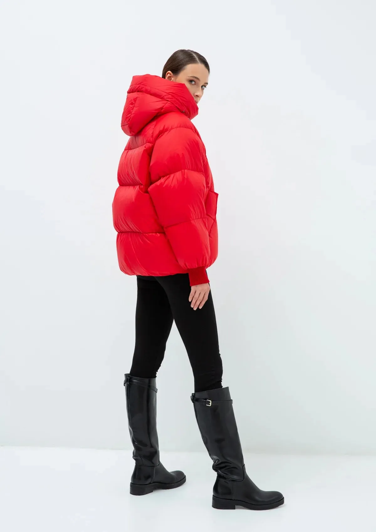 Gisela Premium Hooded Down Puffer Jacket