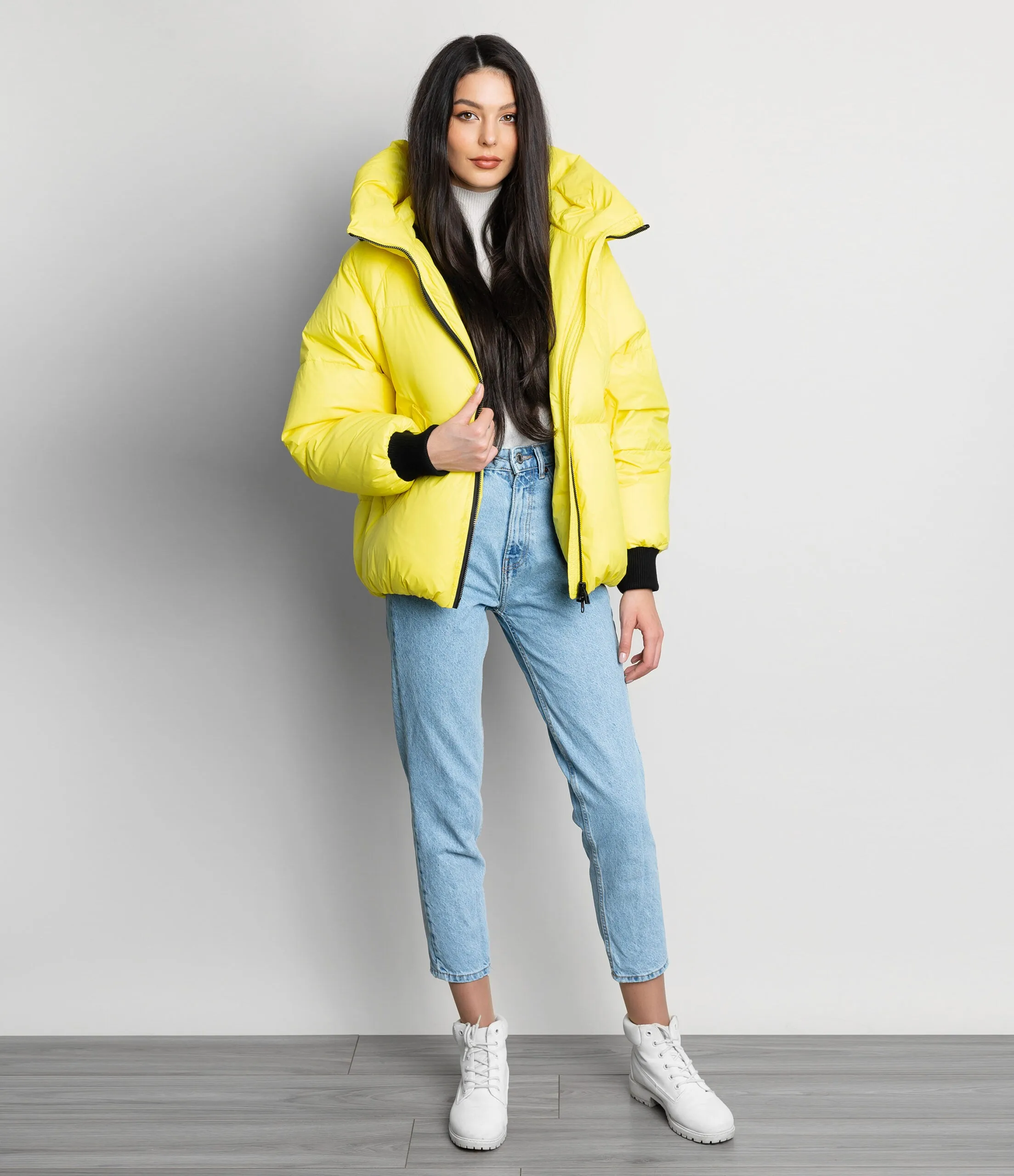 Gisela Premium Hooded Down Puffer Jacket