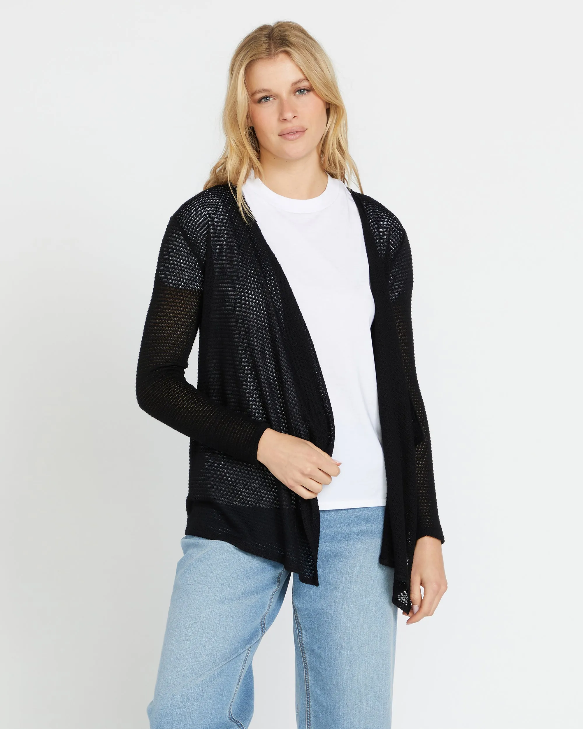 Go Go Wrap Cardigan - Black