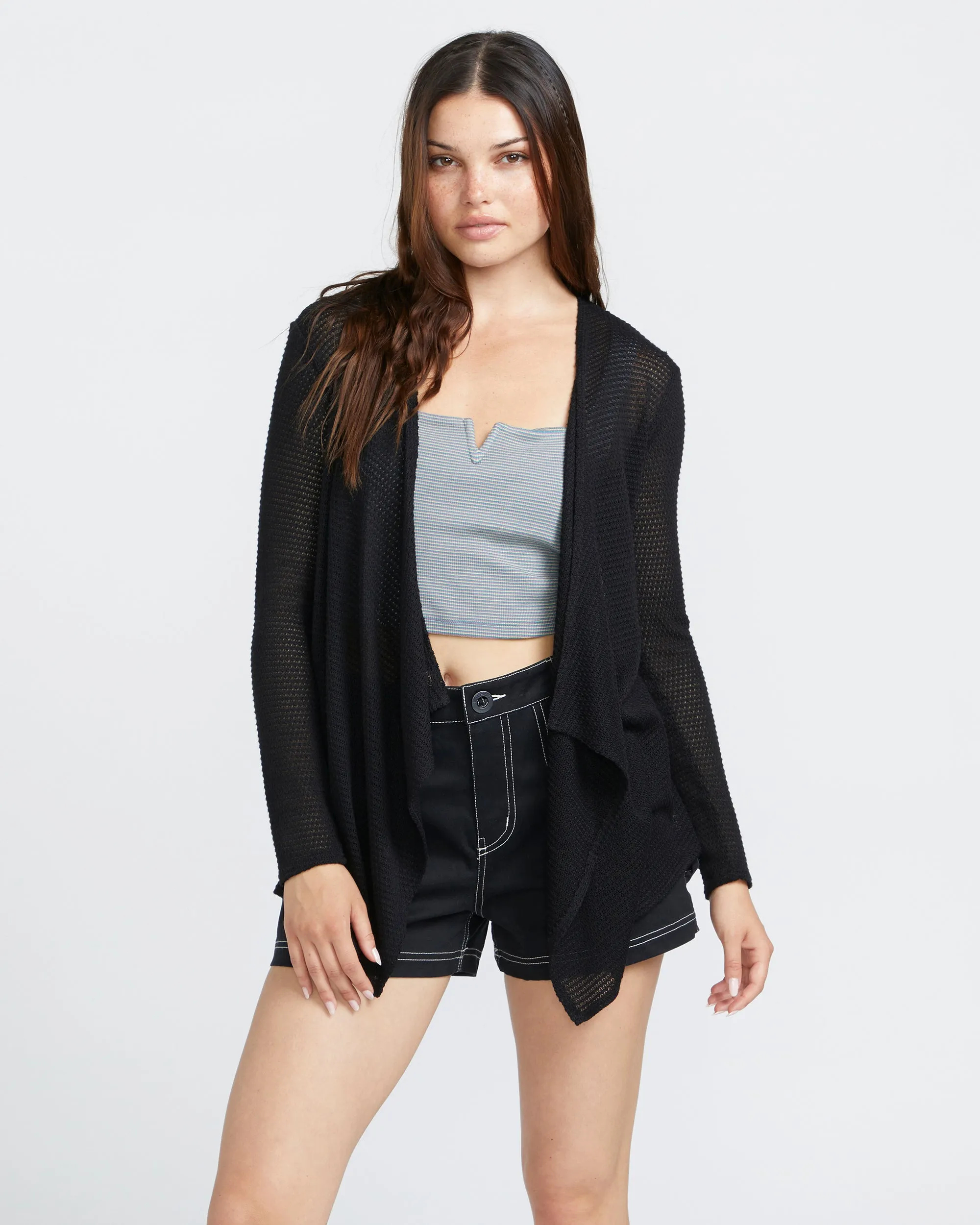 Go Go Wrap Cardigan - Black