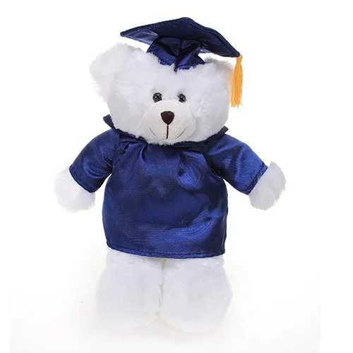 Graduation Teddy Bear Plush 2024 White 12"