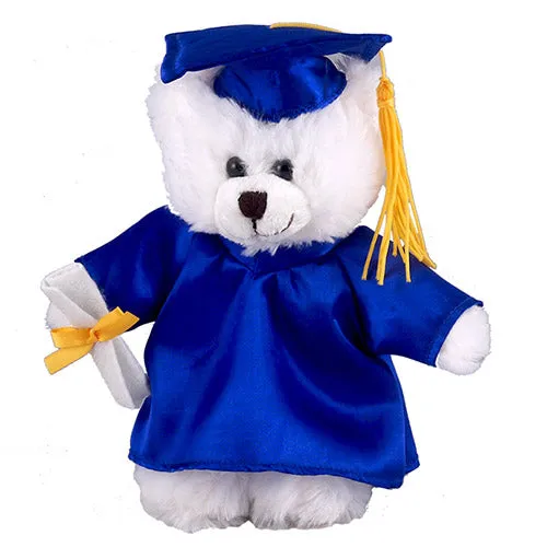 Graduation Teddy Bear Plush 2024 White 12"