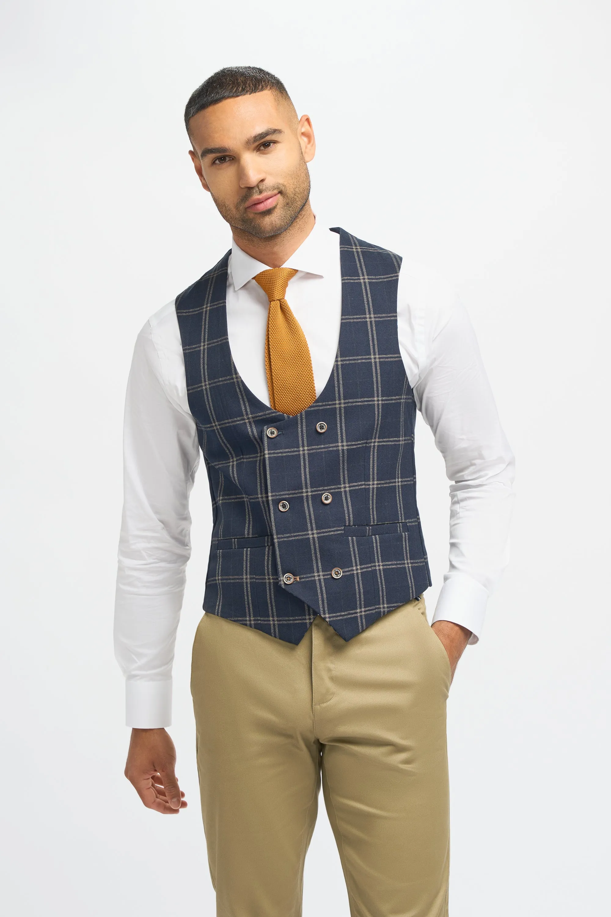 Hardy Navy with Dakota Stone Chino Mix & Match Mens Suit