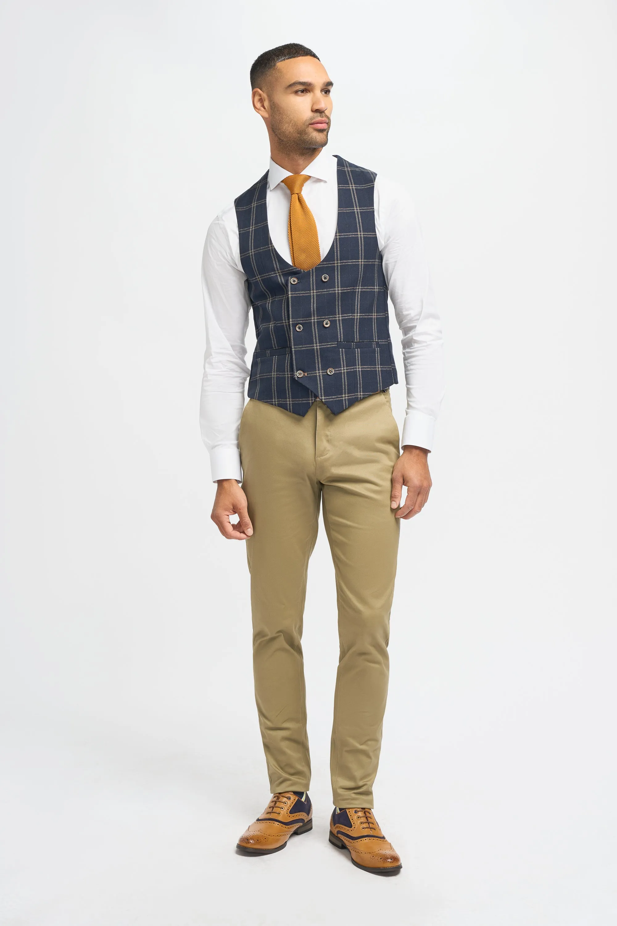 Hardy Navy with Dakota Stone Chino Mix & Match Mens Suit