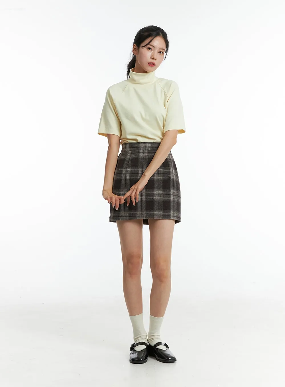 High Collar Short Sleeve OD307