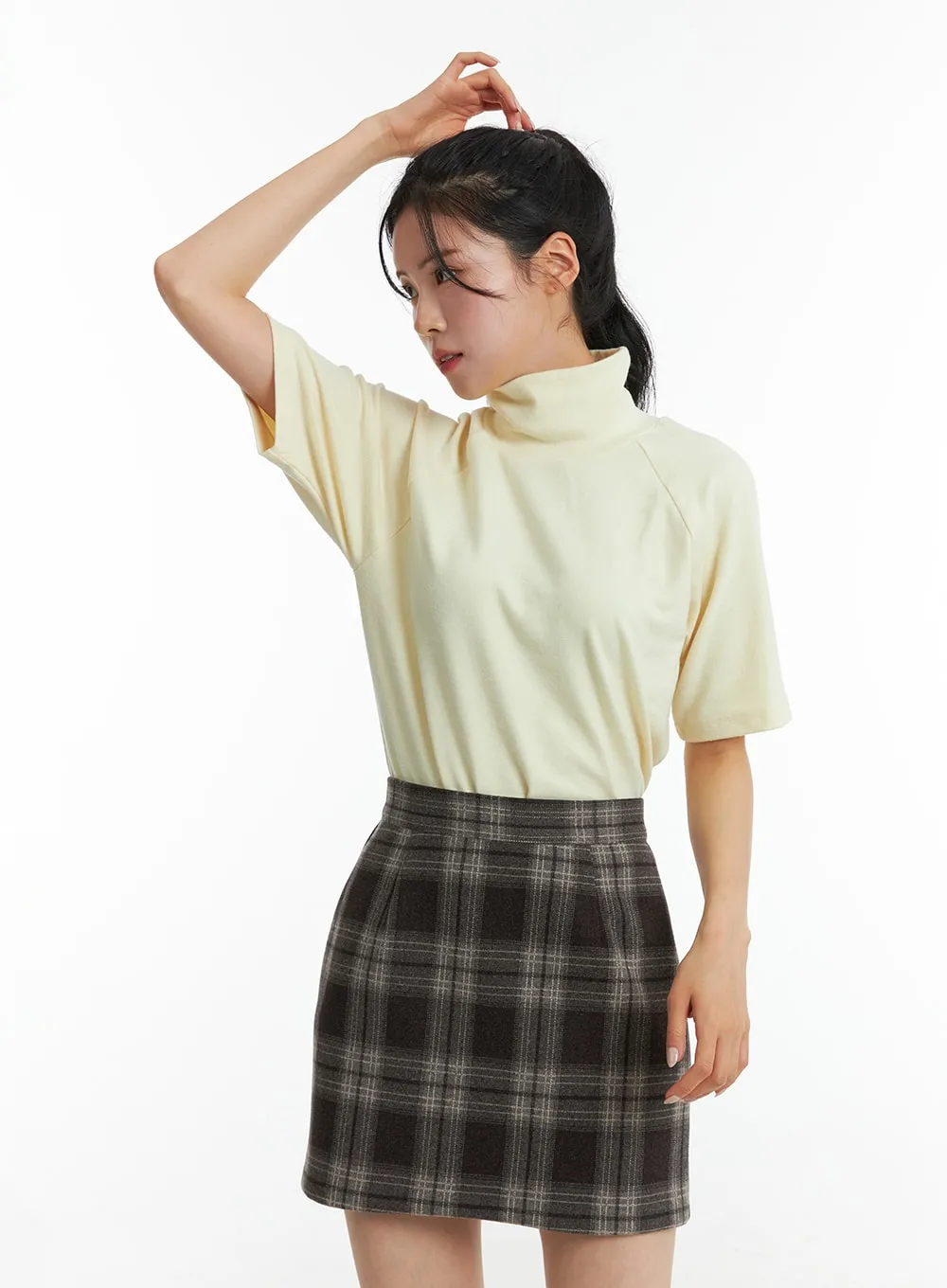 High Collar Short Sleeve OD307