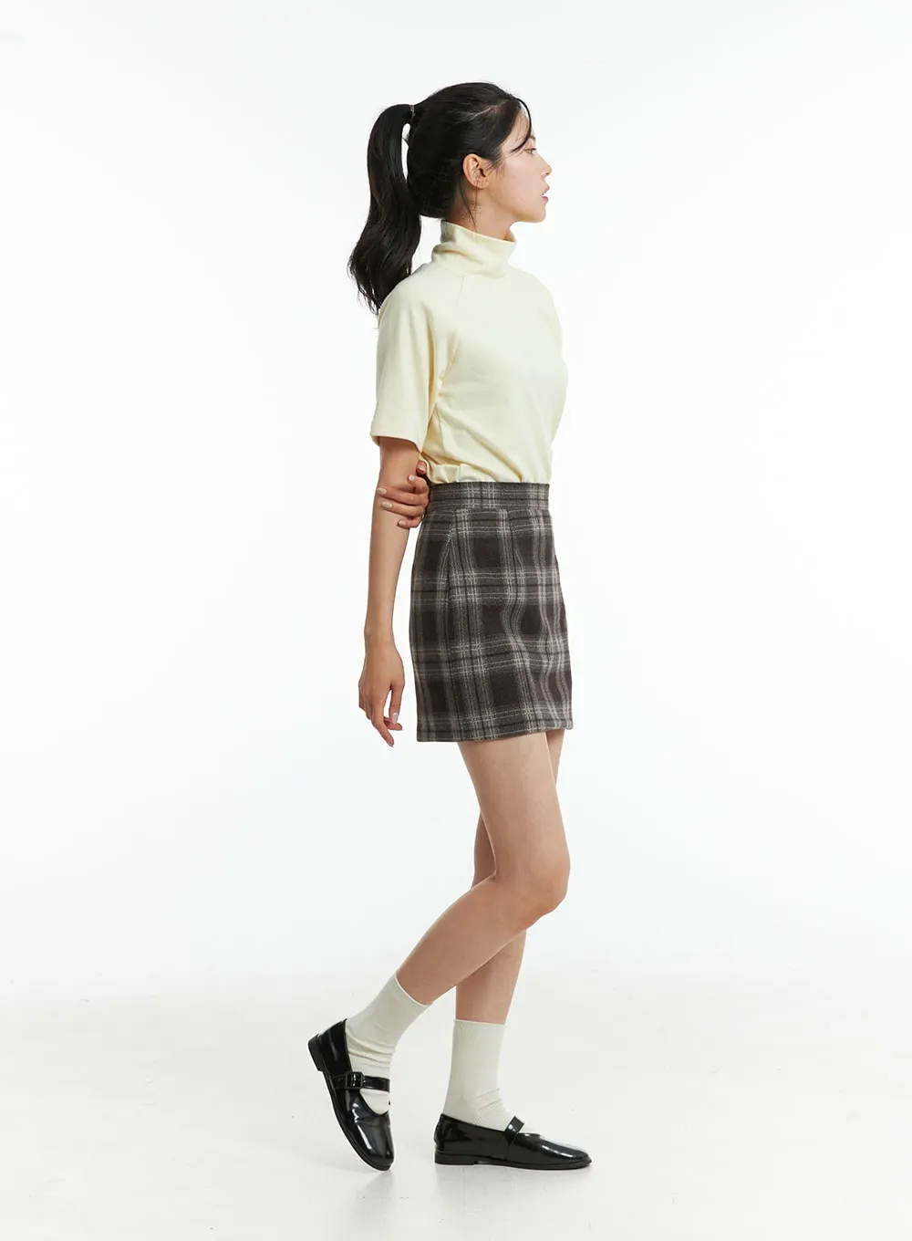 High Collar Short Sleeve OD307