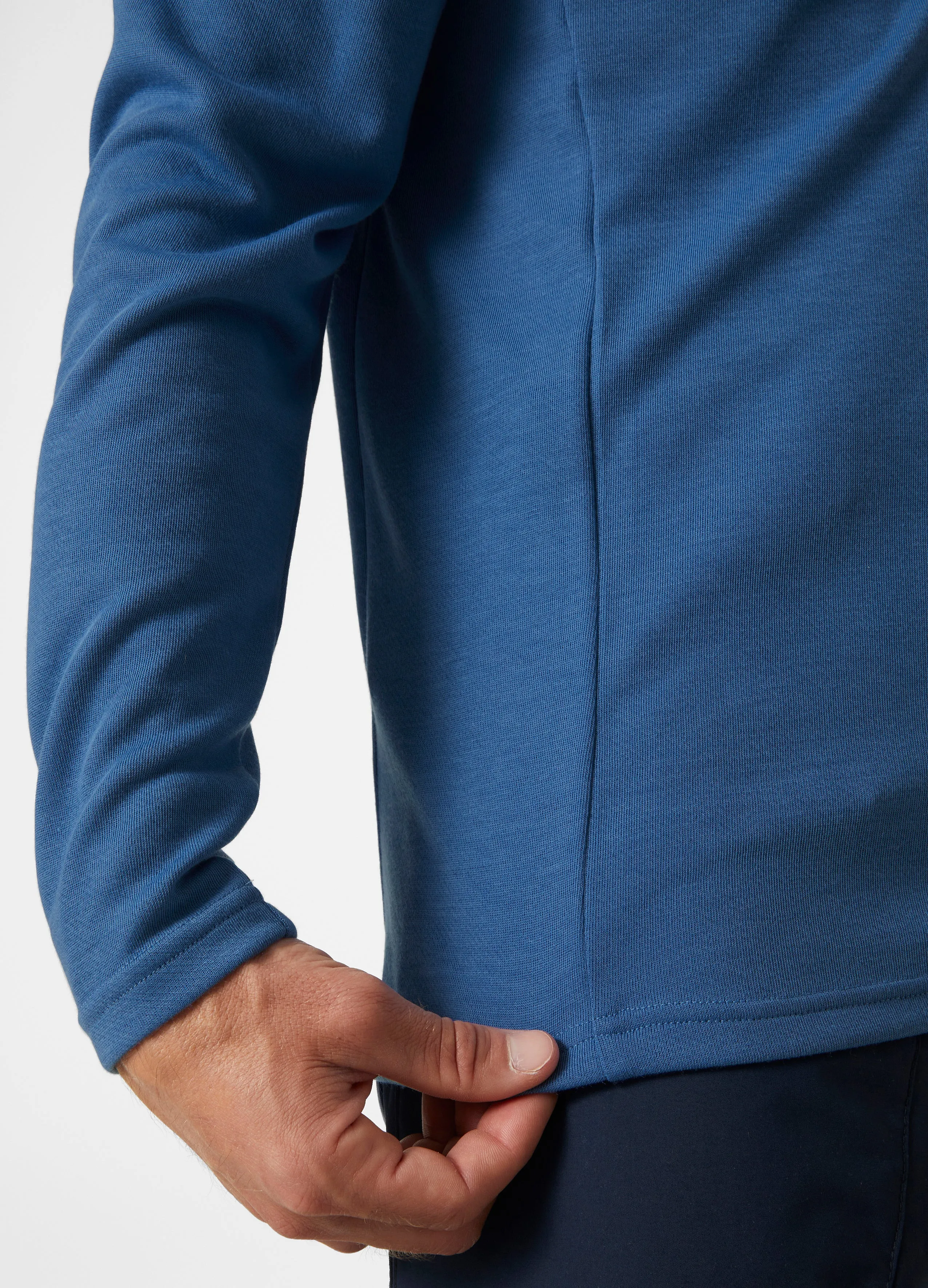 HP 1/2 ZIP PULLOVER - AZURITE