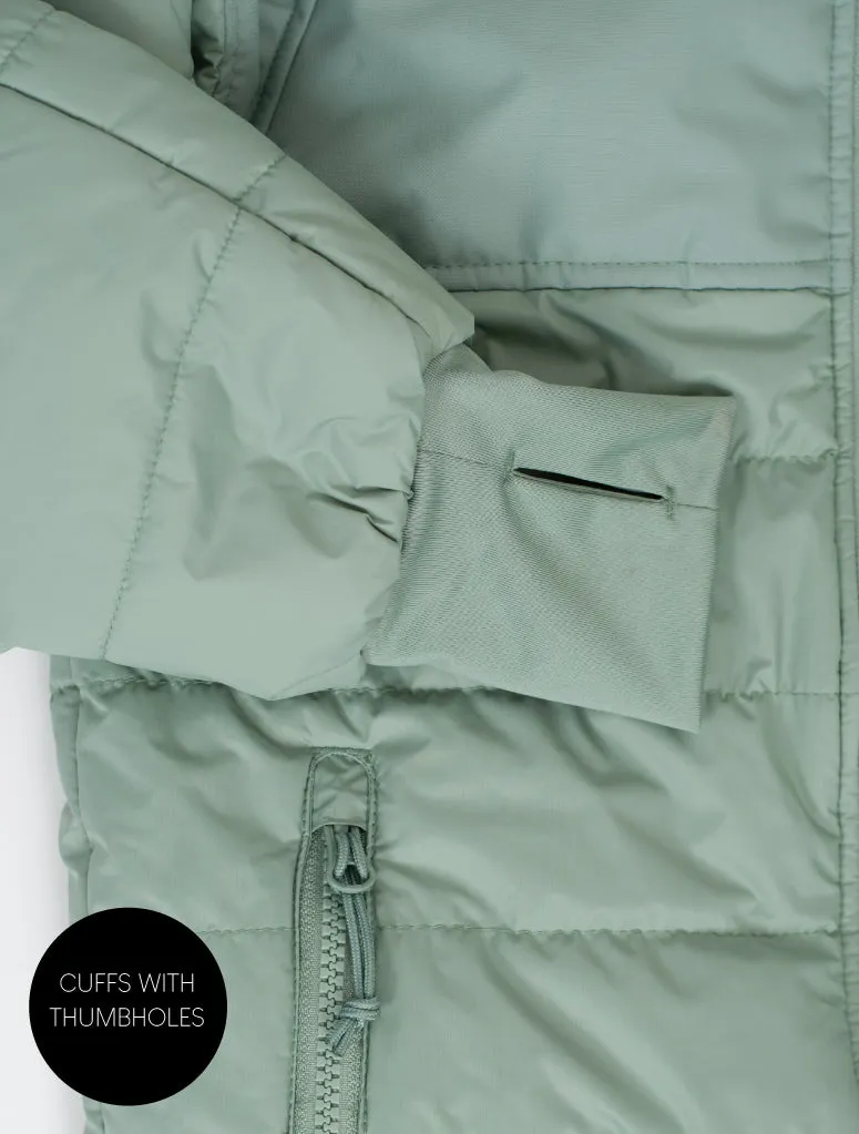 Hydracloud Puffer Jacket - Basil