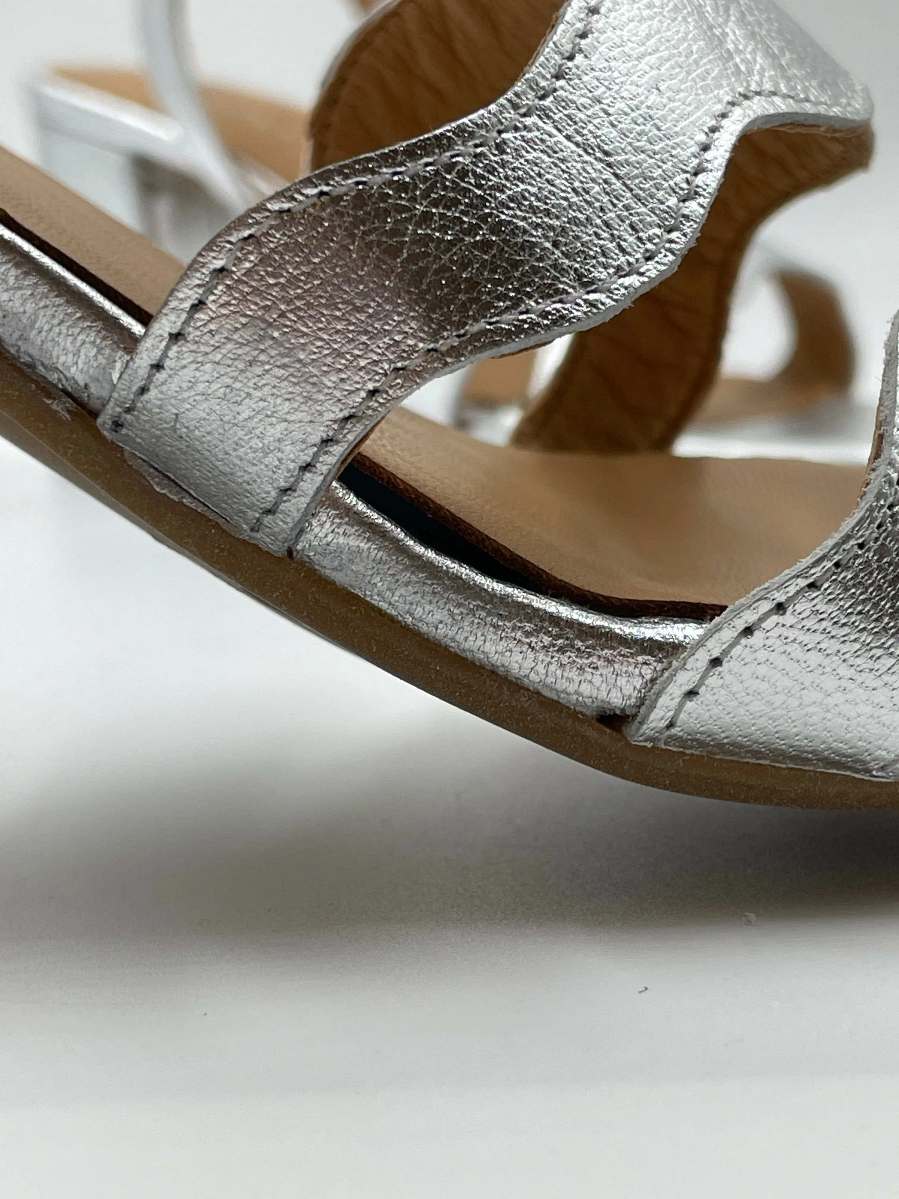 Imperfect Rimini Silver Heel