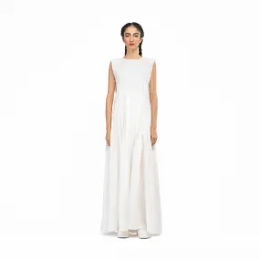 IRENE GARMENT-PLEATED MAXI DRESS