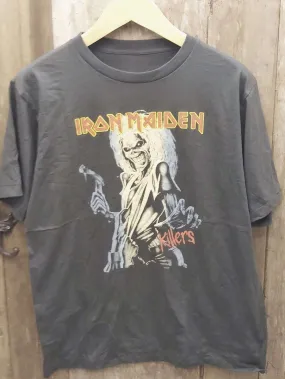 Iron Maiden 'Killers' T-Shirt: Vintage Rock Tribute Meets Streetwear Elegance