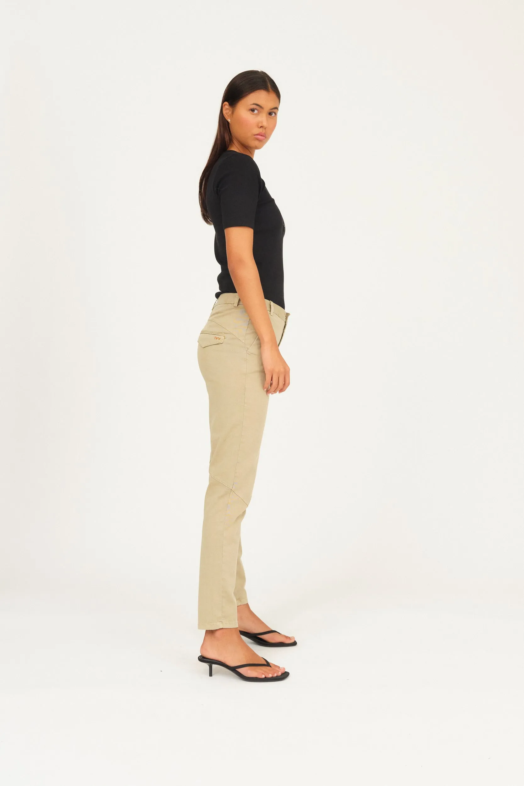 IVY-Karmey chino - Khaki