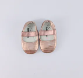 JOLLY KIDS METALLIC SLIP ONS SIZE 13.5CM PRE-LOVED