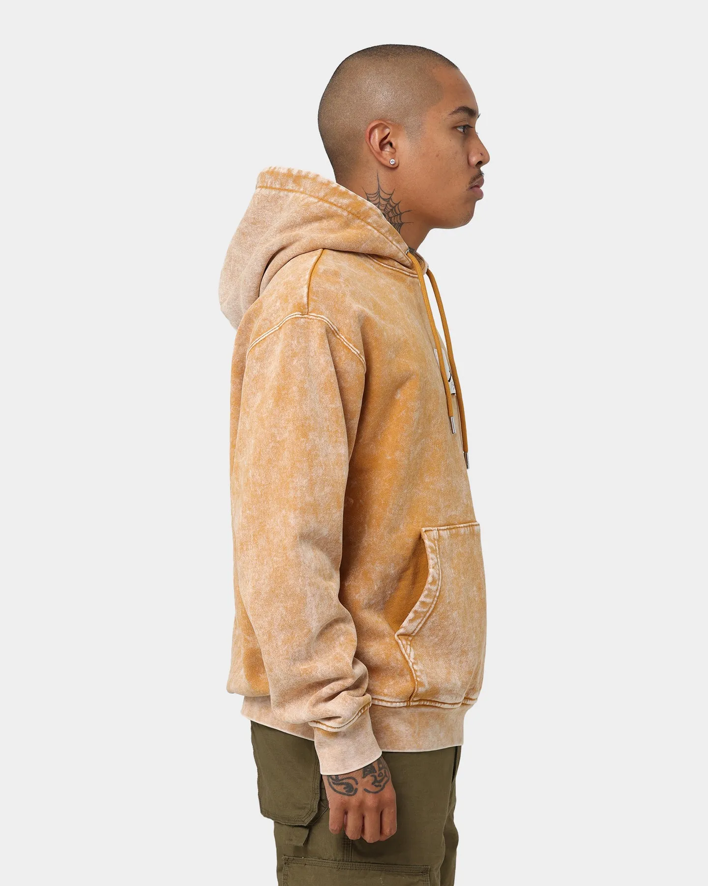 Jordan Essential Statement Washed Fleece Pullover Hoodie Chutney