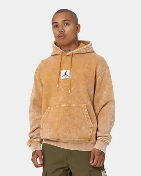 Jordan Essential Statement Washed Fleece Pullover Hoodie Chutney