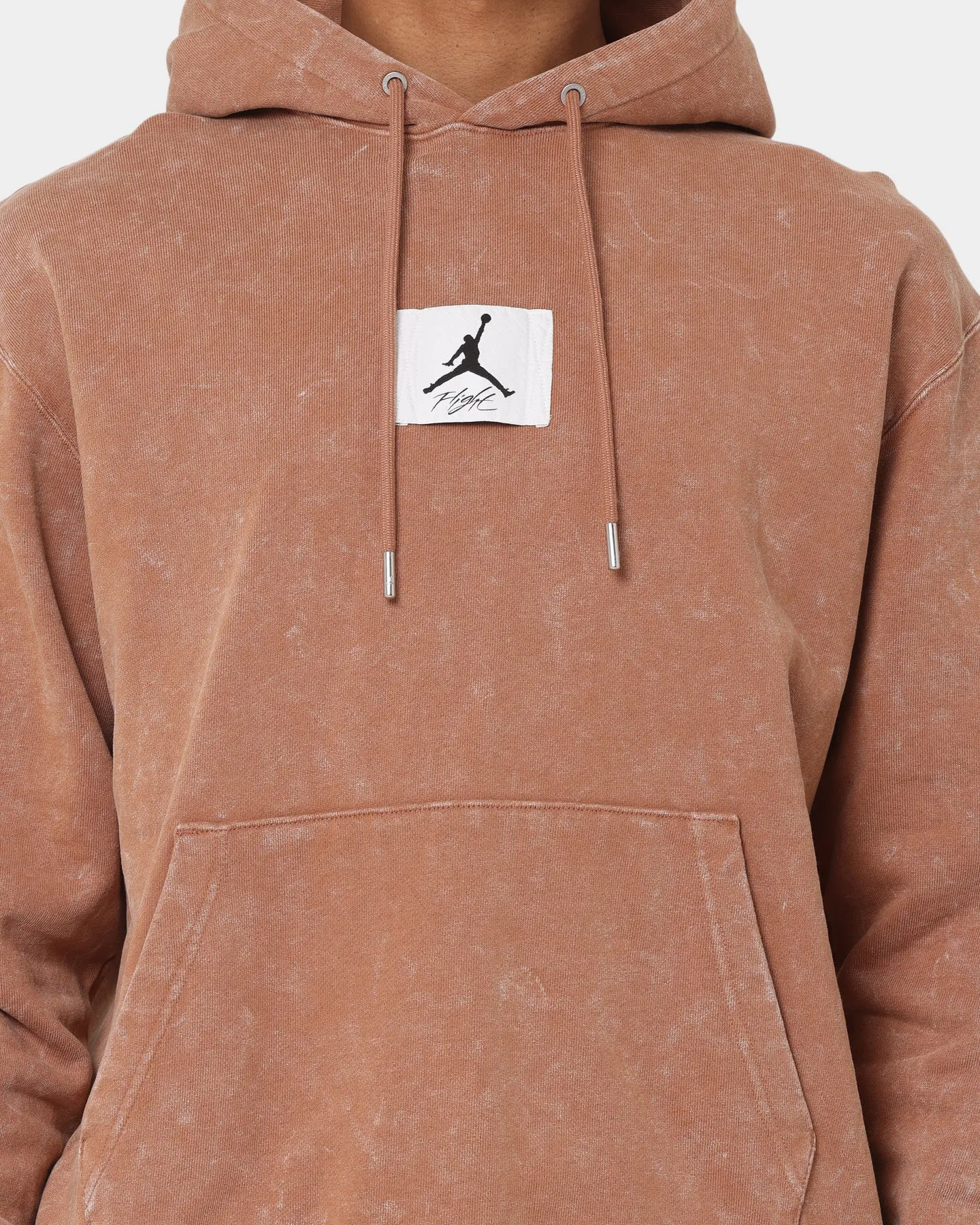 Jordan Essential Statement Washed Fleece Pullover Hoodie Mineral Clay