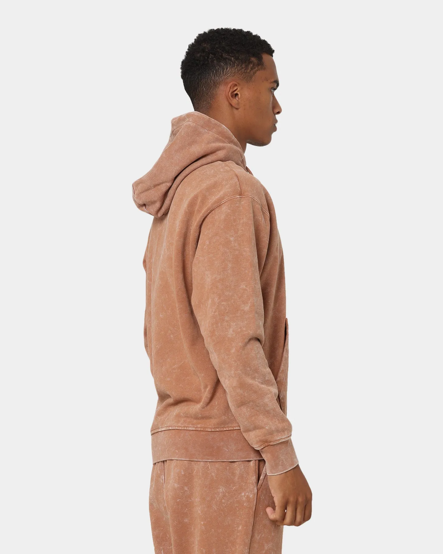 Jordan Essential Statement Washed Fleece Pullover Hoodie Mineral Clay