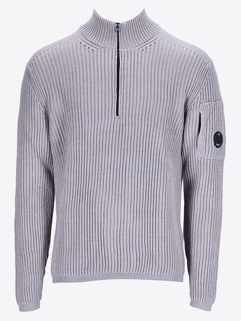 Knitwear polo collar sweater