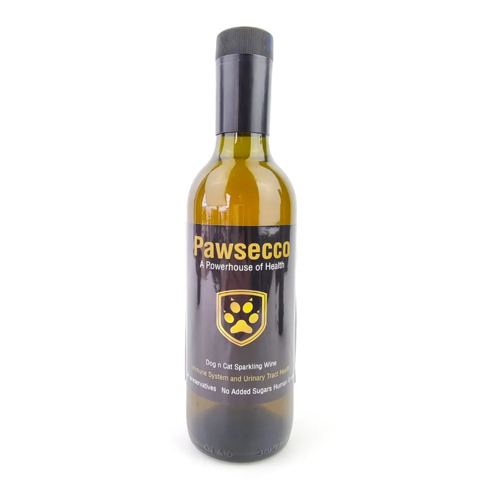 L'Barkery Pawsecco Sparkling Wine Bottle