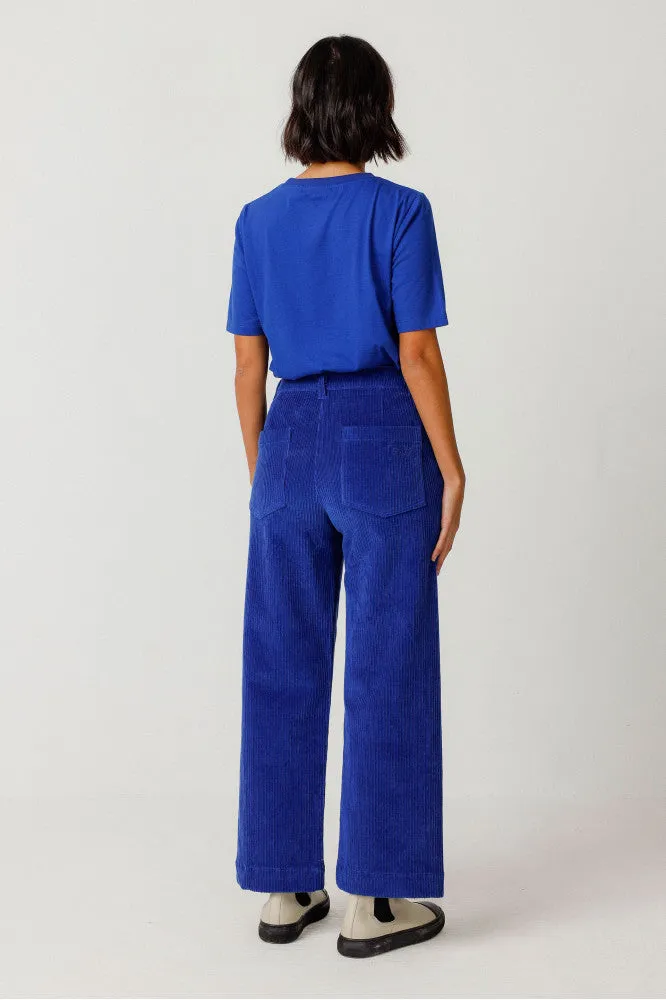 Leartza Trousers - Indigo Blue