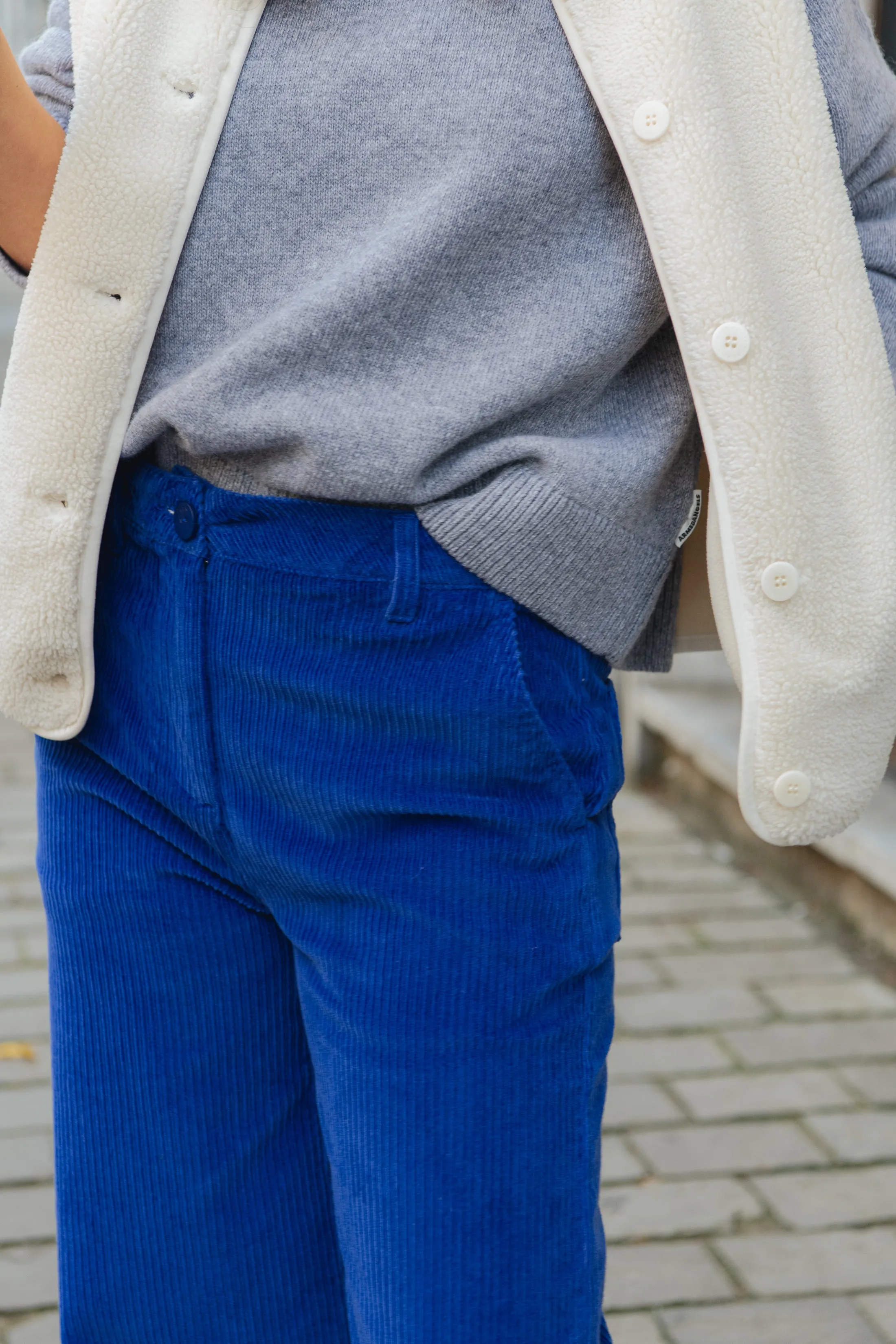 Leartza Trousers - Indigo Blue