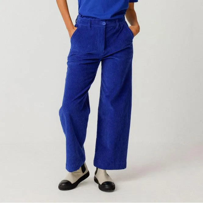 Leartza Trousers - Indigo Blue