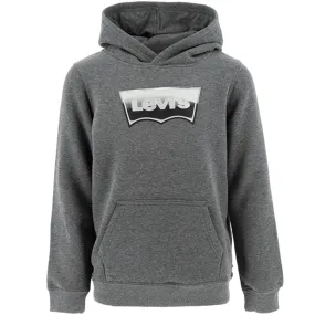 Levi's Metallic Batwing Pullover Hoodie Charcoal Heather