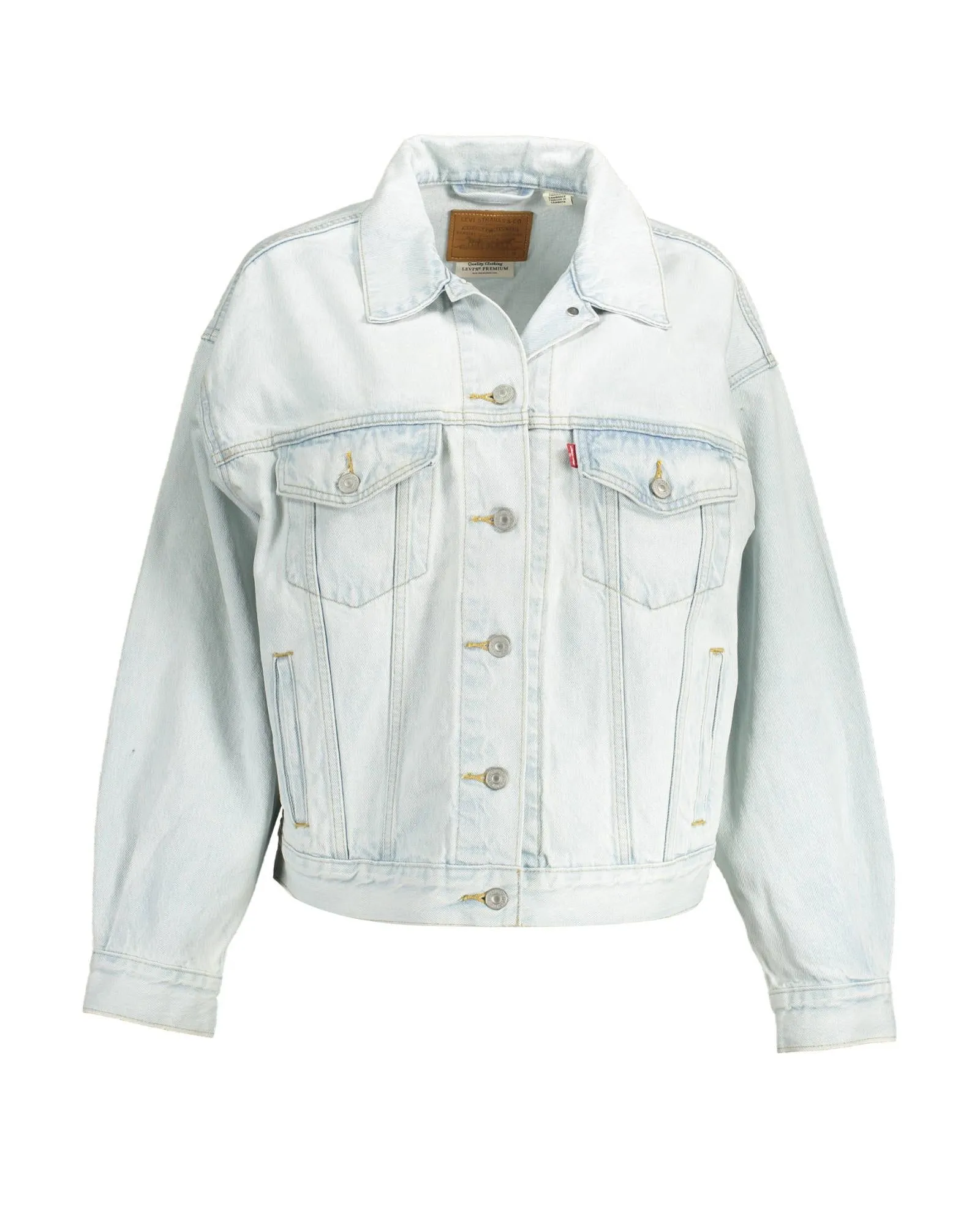 Levis Women's Classic Trucker Denim Jacket Light Wash