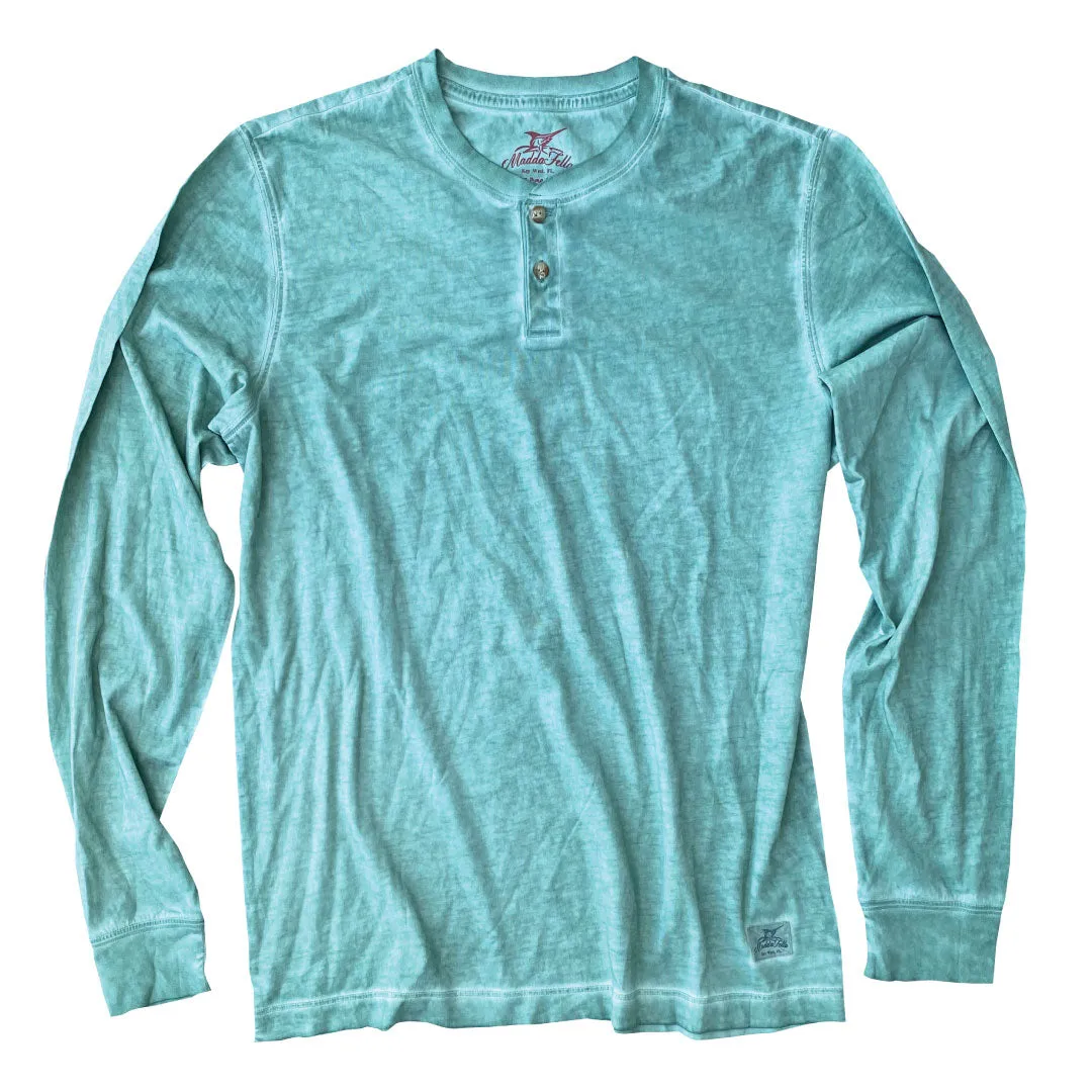 Long Sleeve Oil Wash Henley